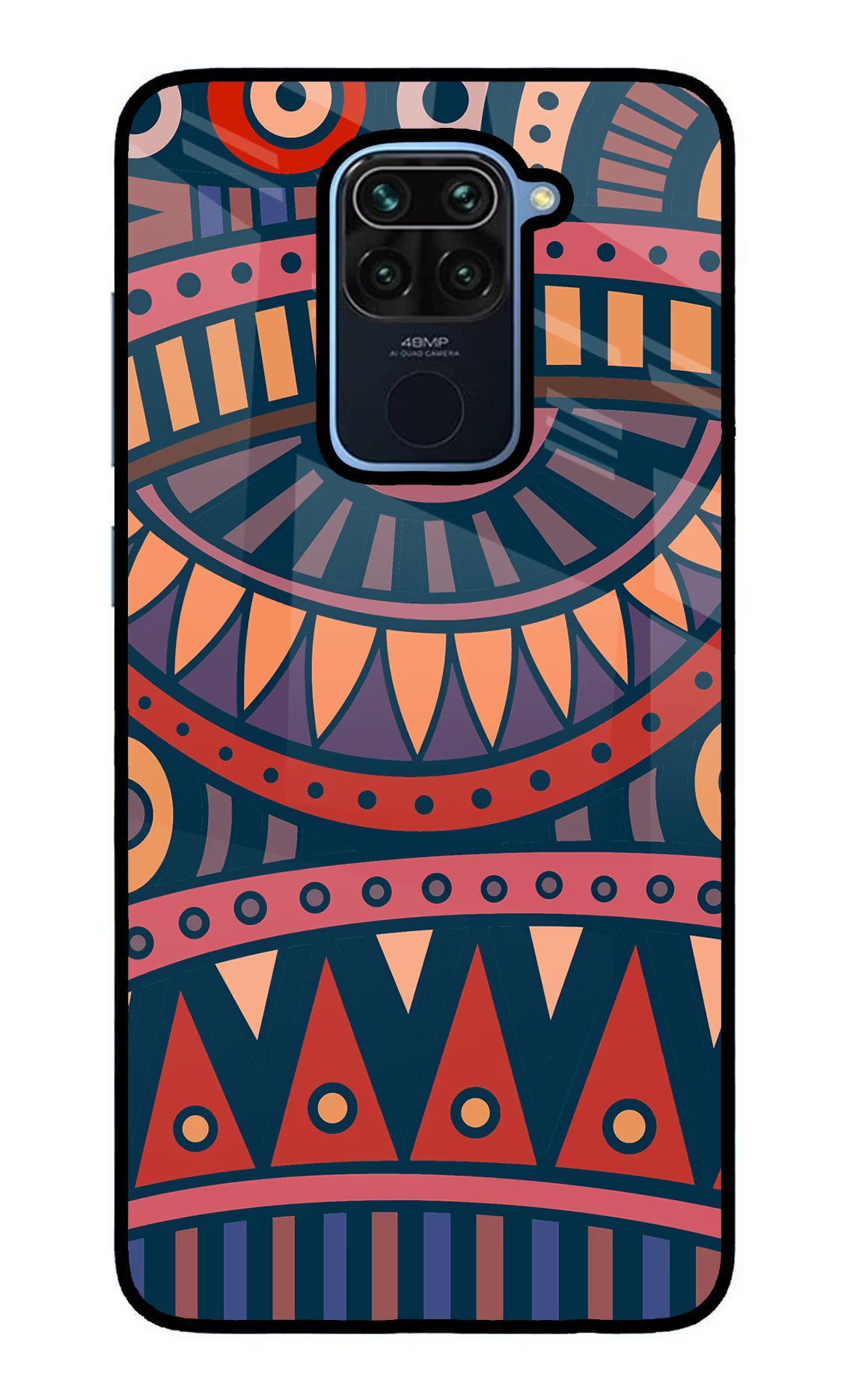 African Culture Design Redmi Note 9 Glass Case - African Culture Design Redmi Note 9 Glass Case African Culture Design Redmi Note 9 Glass Case