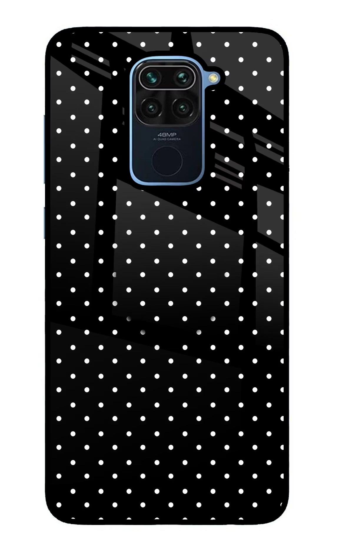White Dots Redmi Note 9 Pop Case - White Dots Redmi Note 9 Pop Case by Casekaro White Dots Redmi Note 9 Pop Case by Casekaro