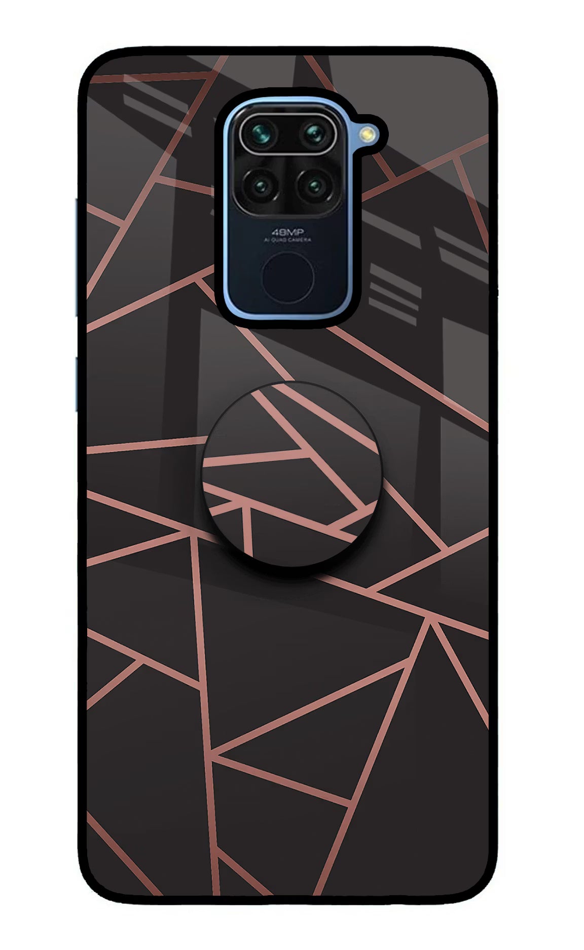 Geometric Pattern Redmi Note 9 Pop Case - Geometric Pattern Redmi Note 9 Pop Case by Casekaro Geometric Pattern Redmi Note 9 Pop Case by Casekaro