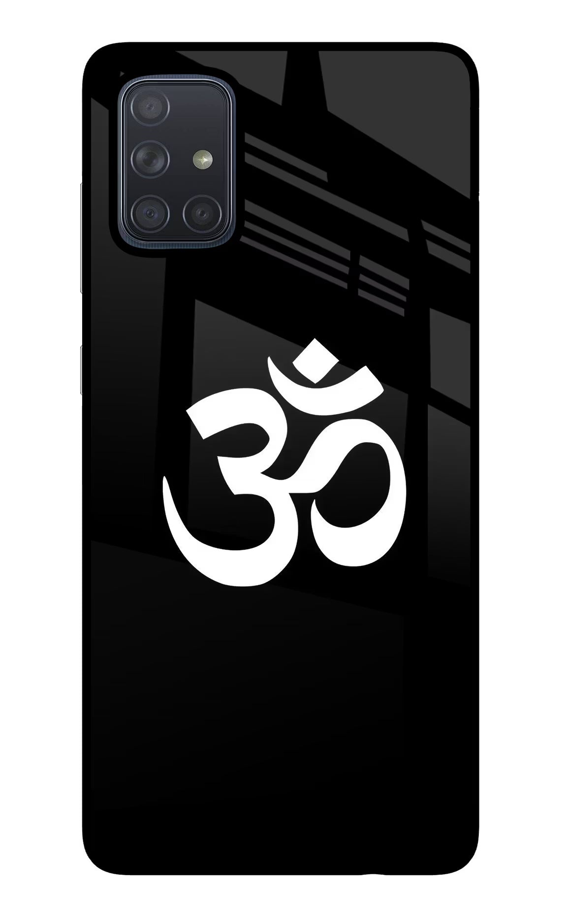 Om Samsung A71 Glass Case - Om Samsung A71 Glass Case Om Samsung A71 Glass Case