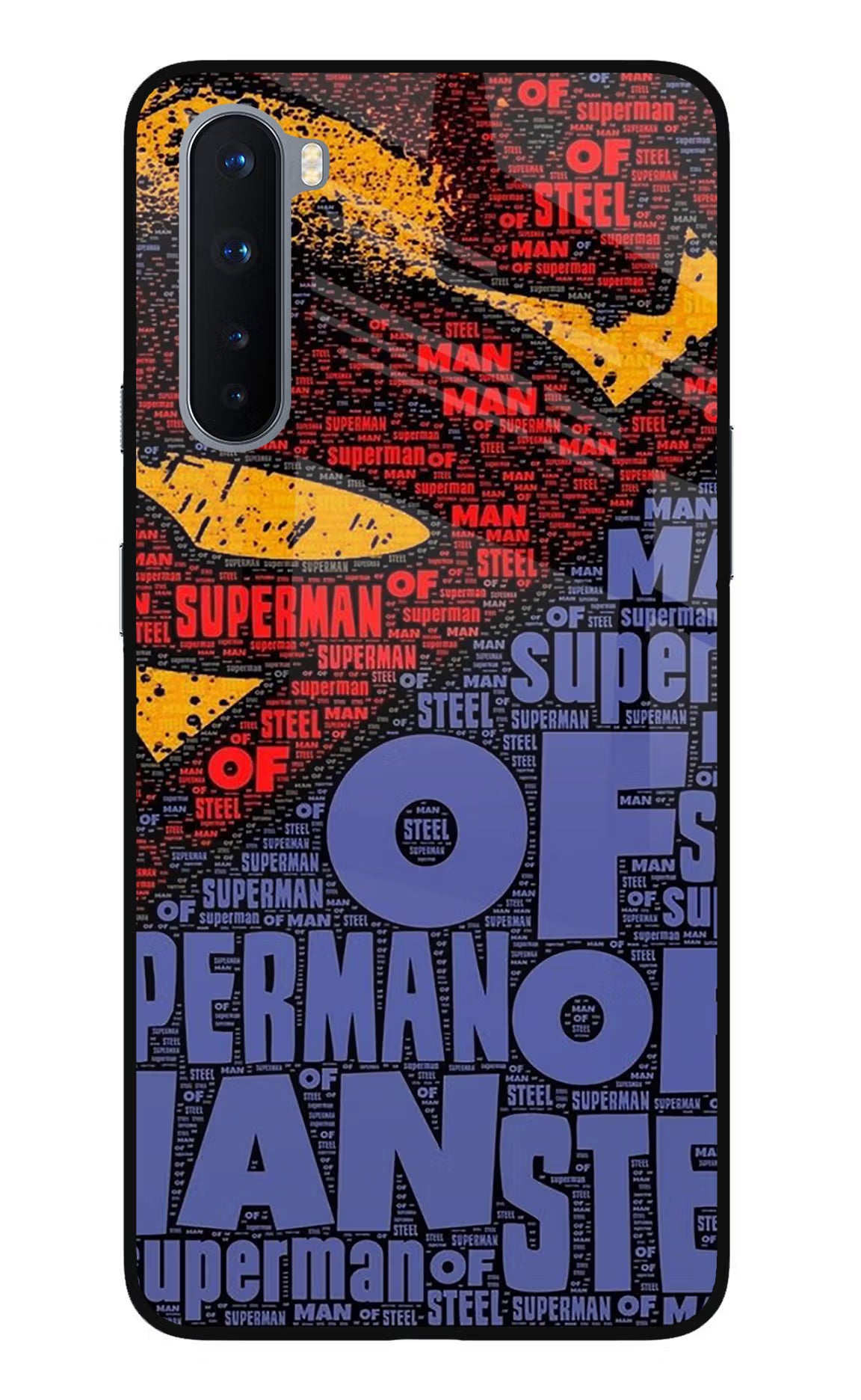 Superman Oneplus Nord Glass Case - Superman Oneplus Nord Glass Case Superman Oneplus Nord Glass Case