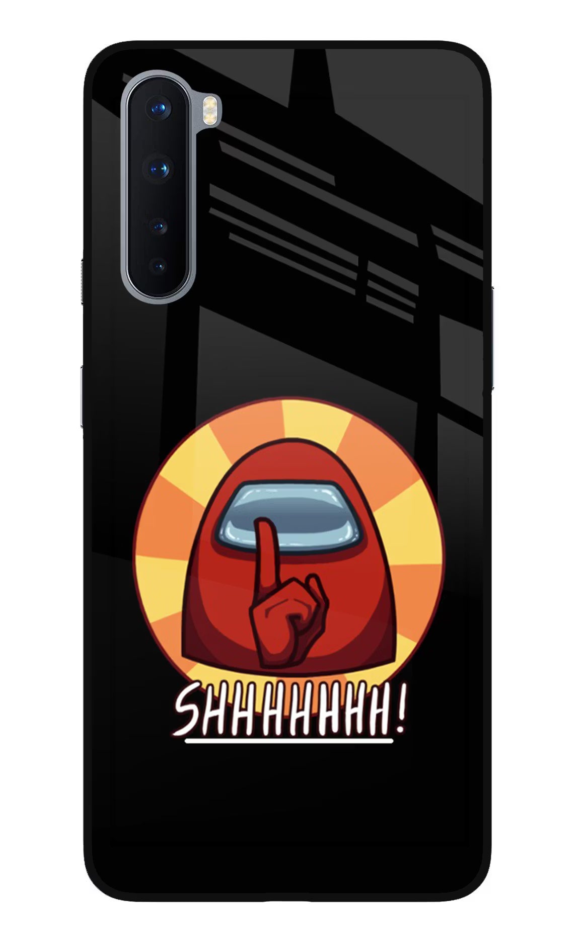 Among Us Shhh! Oneplus Nord Glass Case - Among Us Shhh! Oneplus Nord Glass Case Among Us Shhh! Oneplus Nord Glass Case
