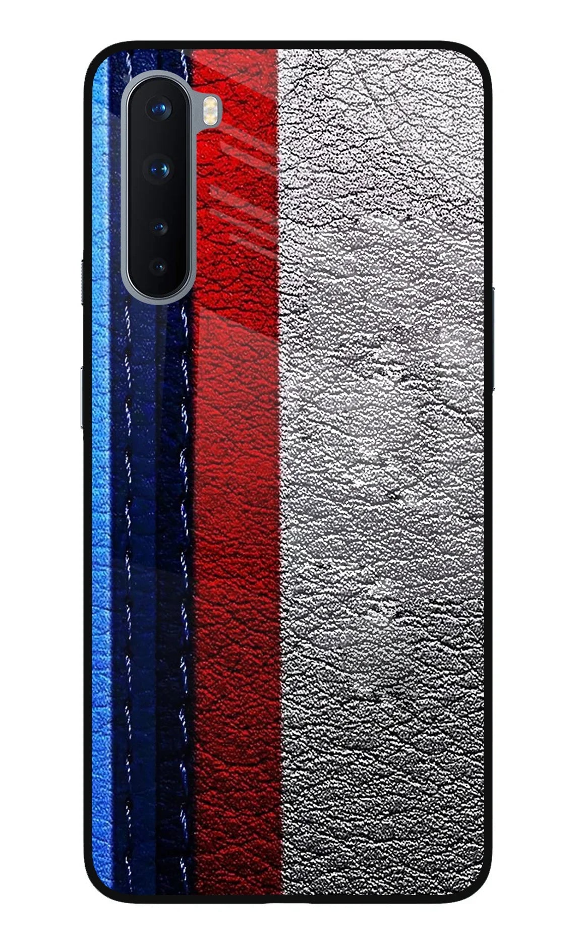 BMW Stripes Oneplus Nord Glass Case - BMW Stripes Oneplus Nord Glass Case BMW Stripes Oneplus Nord Glass Case