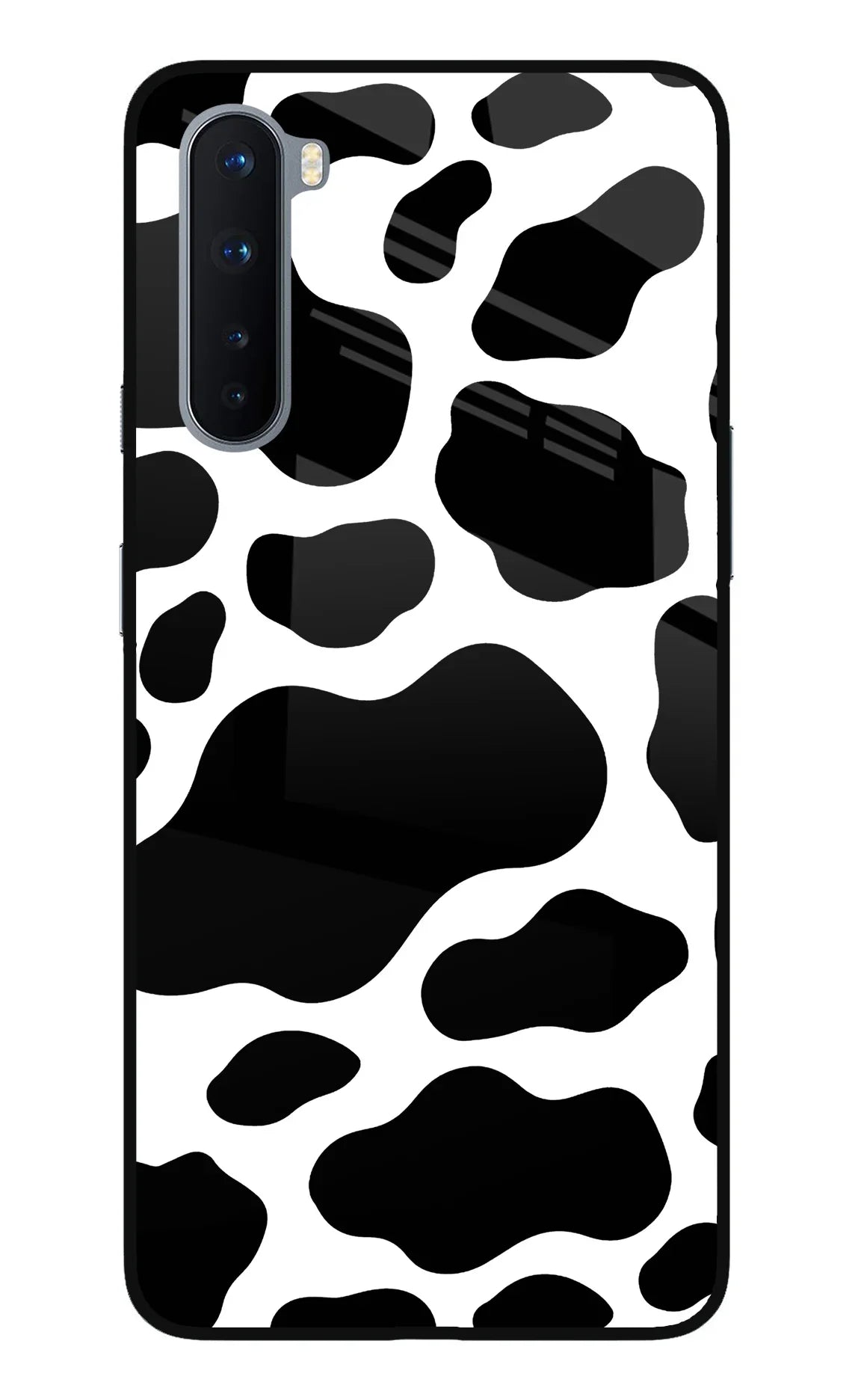 Cow Spots Oneplus Nord Glass Case - Cow Spots Oneplus Nord Glass Case Cow Spots Oneplus Nord Glass Case