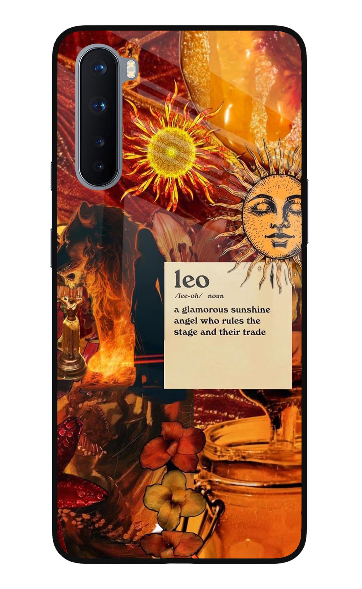 Leo Zodiac Oneplus Nord Glass Case - Leo Zodiac Oneplus Nord Glass Case Leo Zodiac Oneplus Nord Glass Case