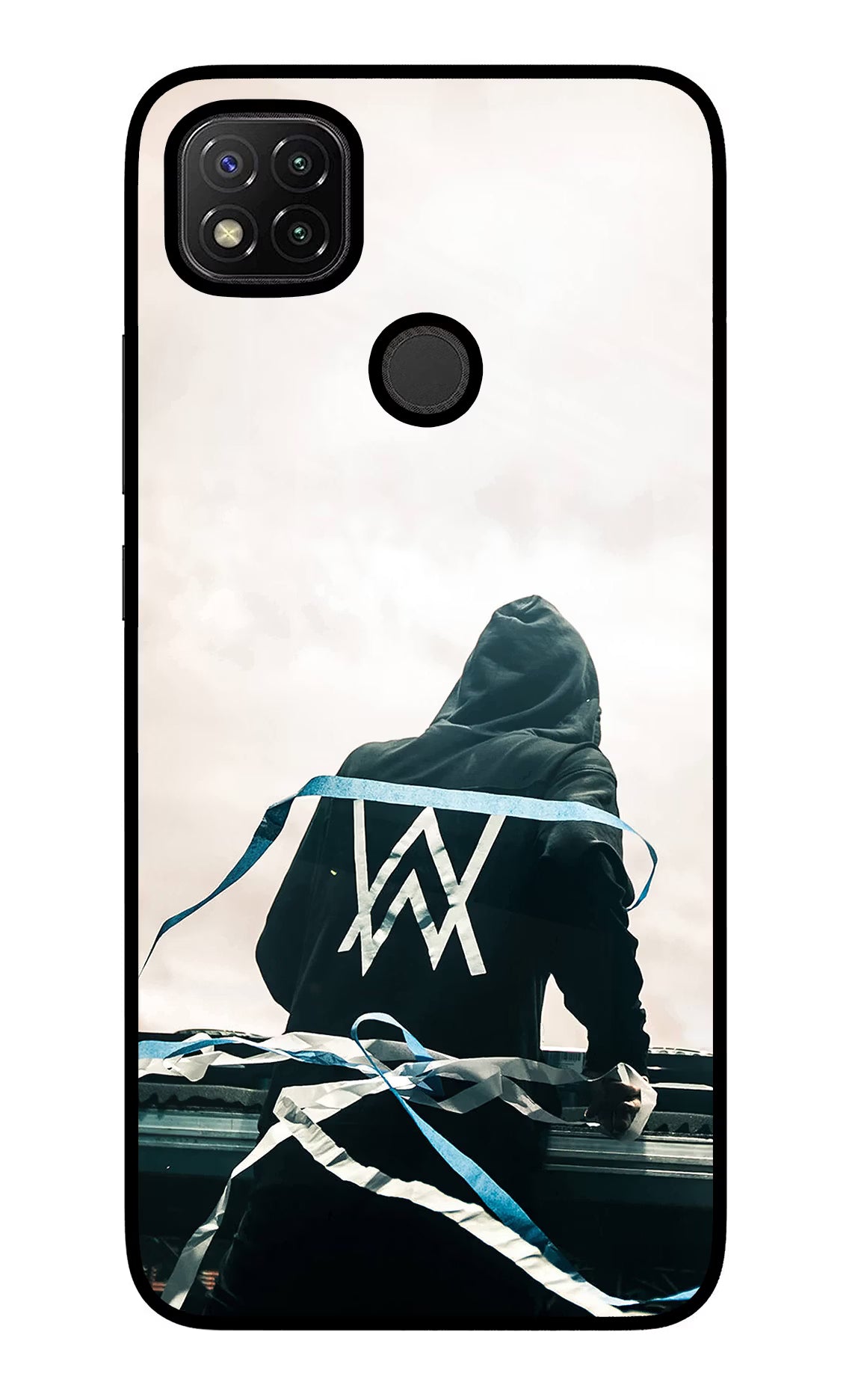 Alan Walker Redmi 9 Glass Case - Alan Walker Redmi 9 Glass Case Alan Walker Redmi 9 Glass Case