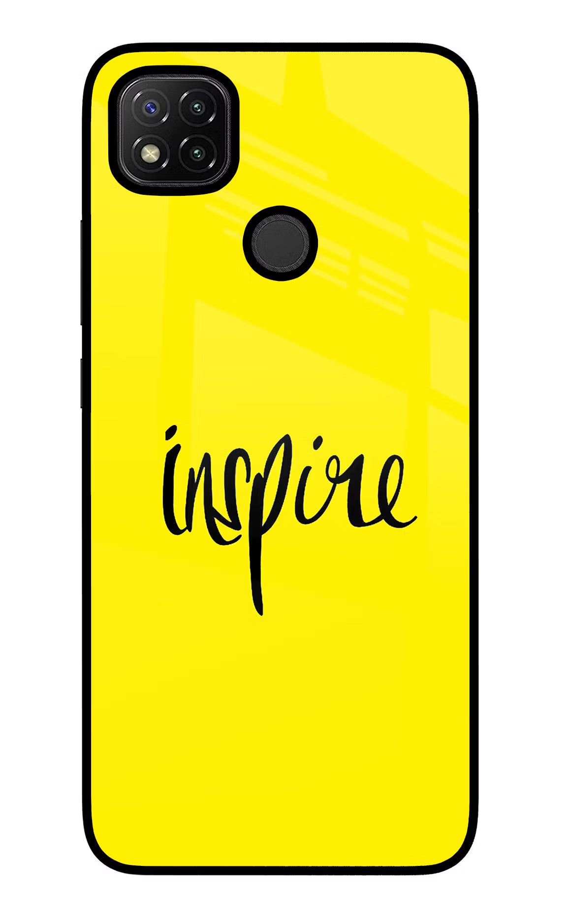 Inspire Redmi 9 Glass Case - Inspire Redmi 9 Glass Case Inspire Redmi 9 Glass Case