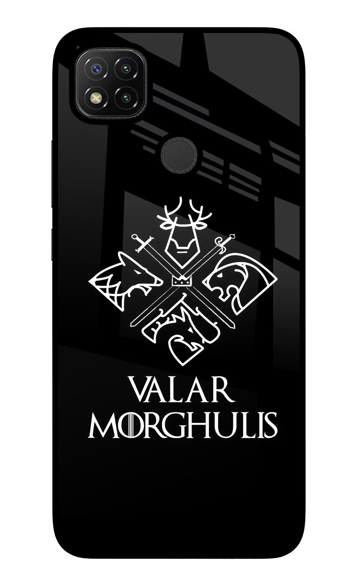Valar Morghulis | Game Of Thrones Redmi 9 Glass Case - Valar Morghulis | Game Of Thrones Redmi 9 Glass Case Valar Morghulis | Game Of Thrones Redmi 9 Glass Case