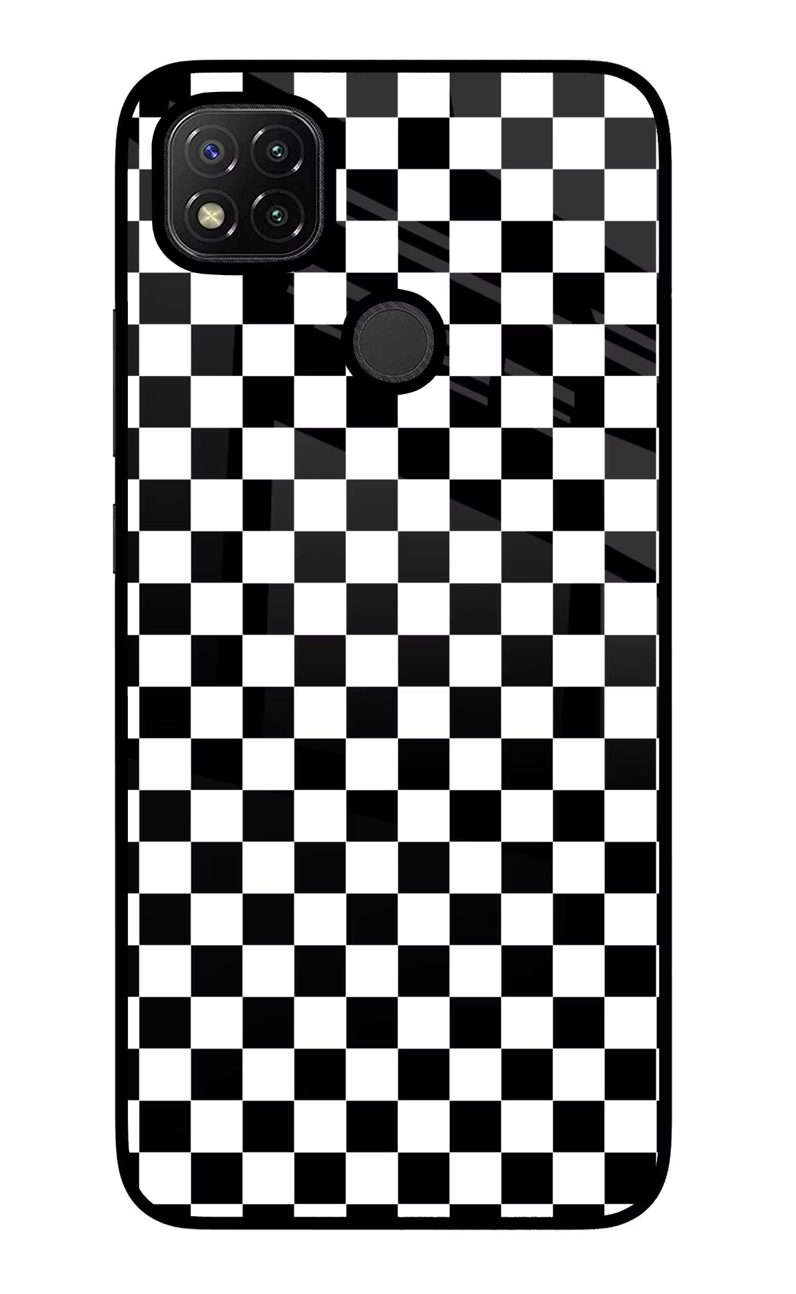 Chess Board Redmi 9 Glass Case - Chess Board Redmi 9 Glass Case Chess Board Redmi 9 Glass Case