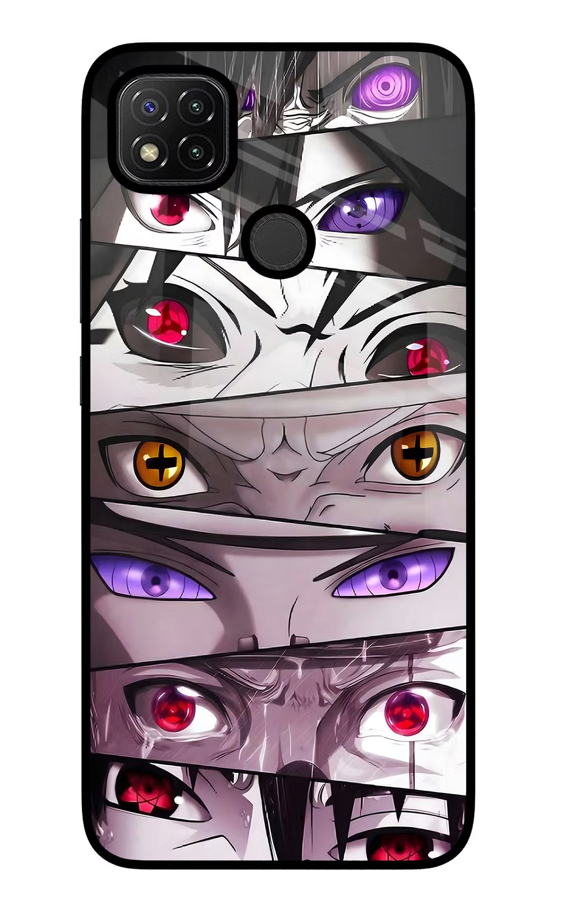 Naruto Anime Redmi 9 Glass Case - Naruto Anime Redmi 9 Glass Case Naruto Anime Redmi 9 Glass Case