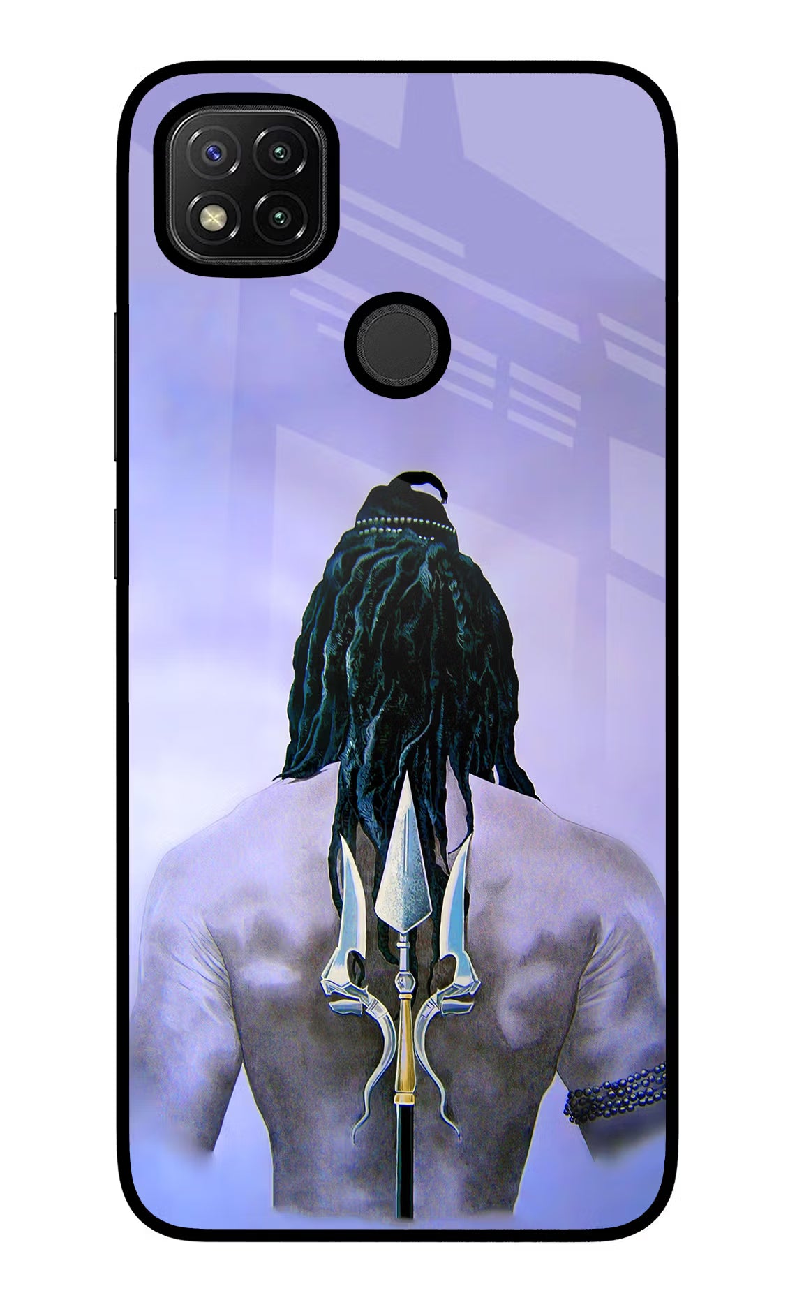 Shiva Redmi 9 Glass Case - Shiva Redmi 9 Glass Case Shiva Redmi 9 Glass Case