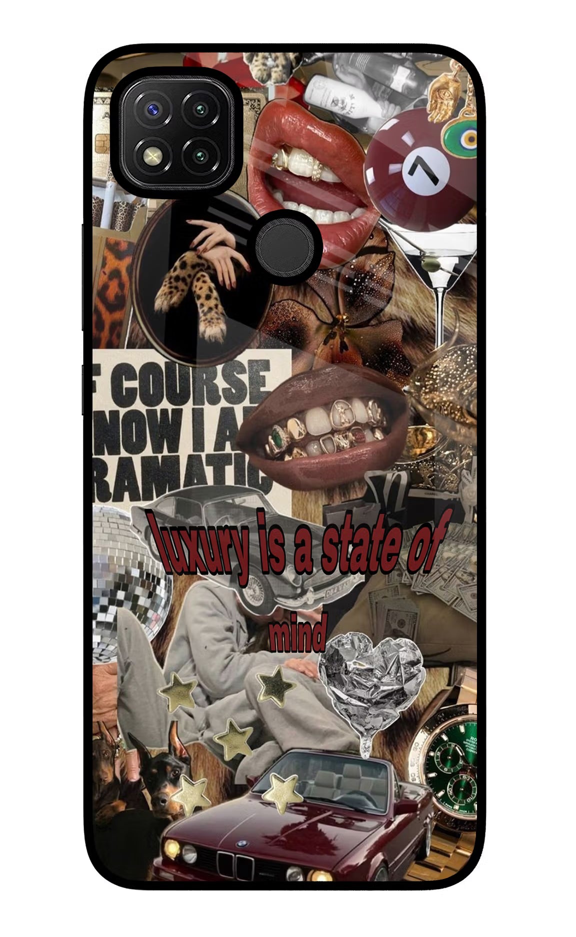 Luxury Redmi 9 Glass Case - Luxury Redmi 9 Glass Case Luxury Redmi 9 Glass Case