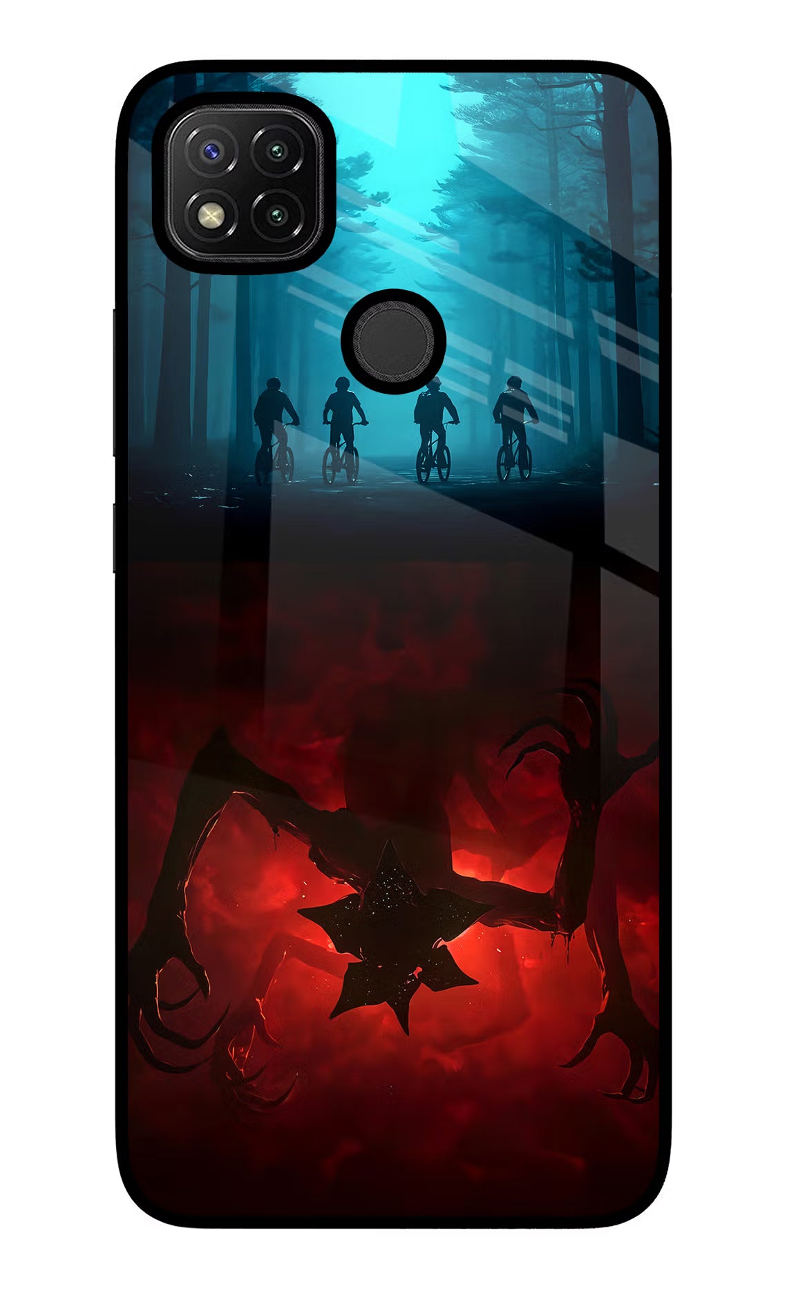 Ordinary Things Downside Up Redmi 9 Glass Case - Ordinary Things Downside Up Redmi 9 Glass Case Ordinary Things Downside Up Redmi 9 Glass Case