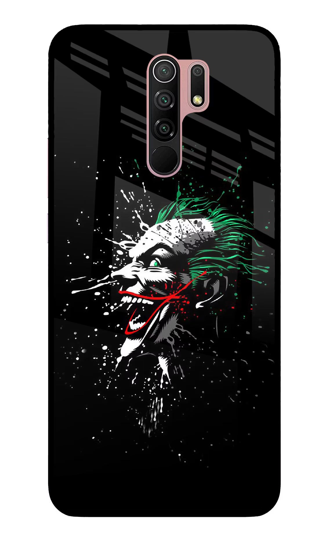 Joker Redmi 9 Prime/Poco M2/M2 reloaded Glass Case - Joker Redmi 9 Prime/Poco M2/M2 reloaded Glass Case Joker Redmi 9 Prime/Poco M2/M2 reloaded Glass Case