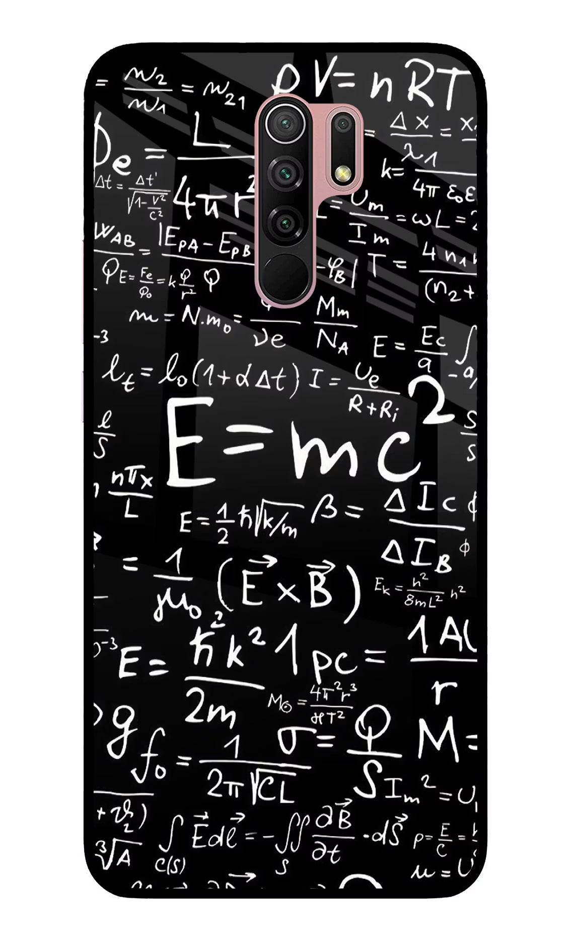 Physics Formula Redmi 9 Prime/Poco M2/M2 reloaded Glass Case - Physics Formula Redmi 9 Prime/Poco M2/M2 reloaded Glass Case Physics Formula Redmi 9 Prime/Poco M2/M2 reloaded Glass Case