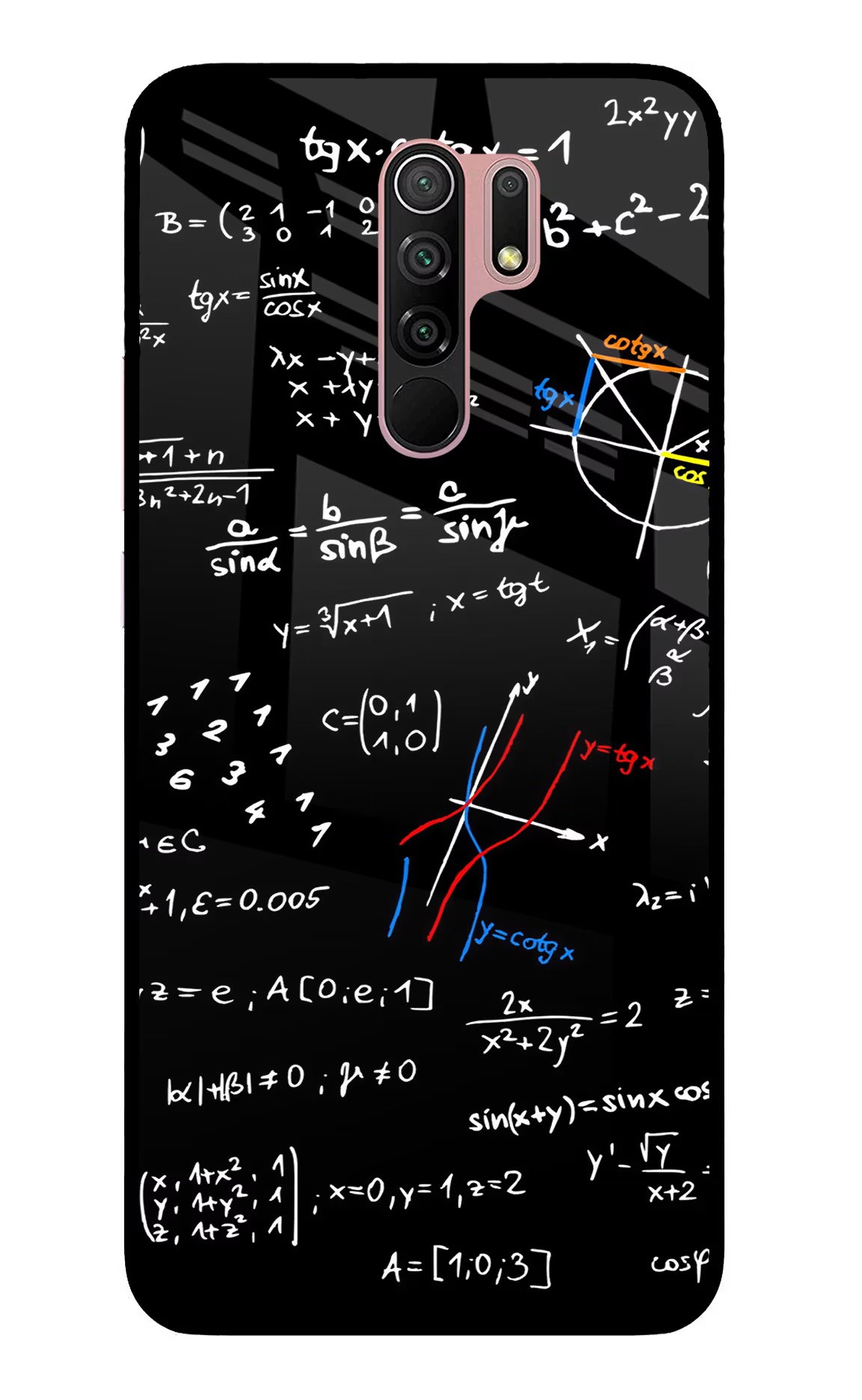 Mathematics Formula Redmi 9 Prime/Poco M2/M2 reloaded Glass Case - Mathematics Formula Redmi 9 Prime/Poco M2/M2 reloaded Glass Case Mathematics Formula Redmi 9 Prime/Poco M2/M2 reloaded Glass Case