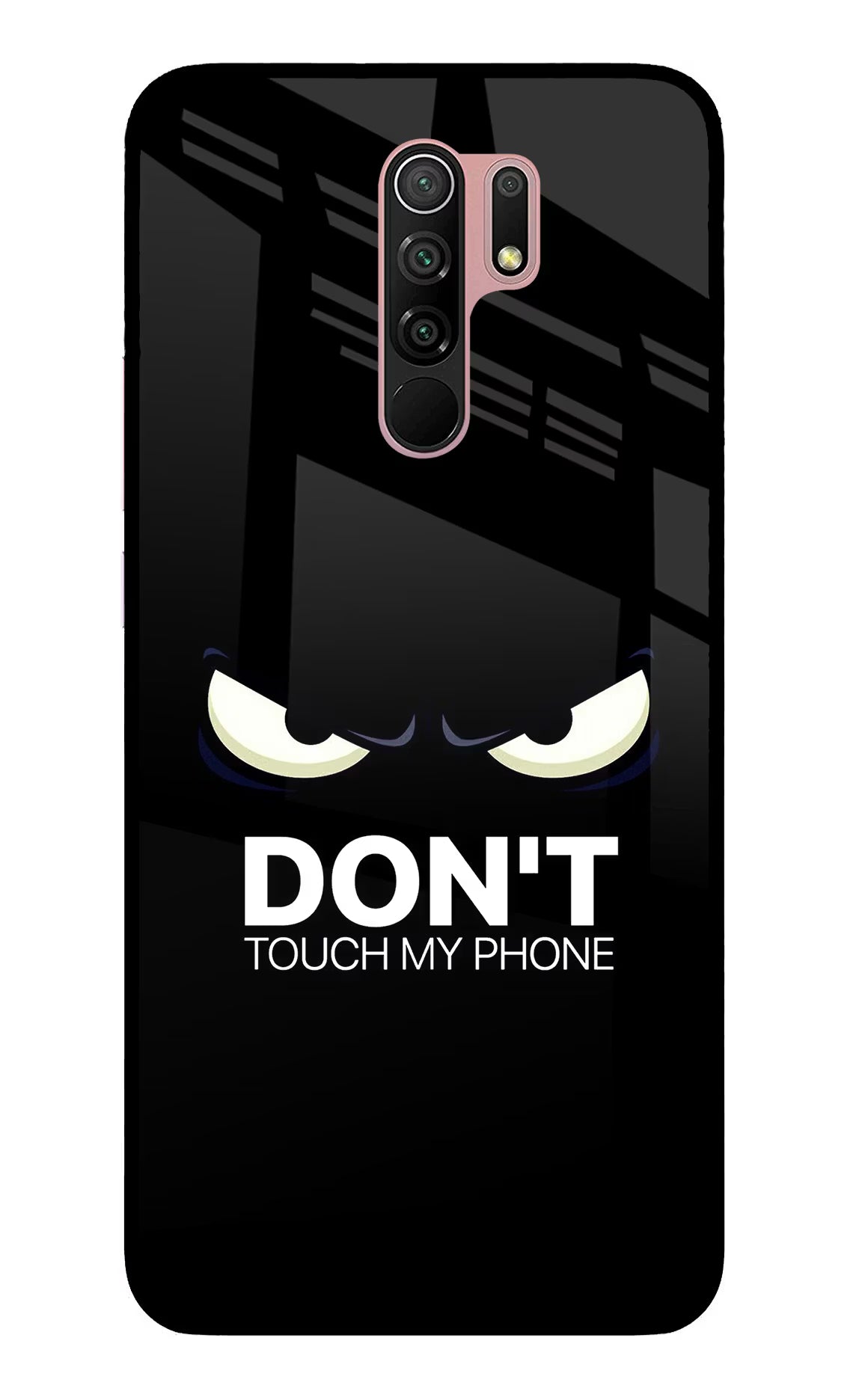 Don'T Touch My Phone Redmi 9 Prime/Poco M2/M2 reloaded Glass Case - Don'T Touch My Phone Redmi 9 Prime/Poco M2/M2 reloaded Glass Case Don'T Touch My Phone Redmi 9 Prime/Poco M2/M2 reloaded Glass Case
