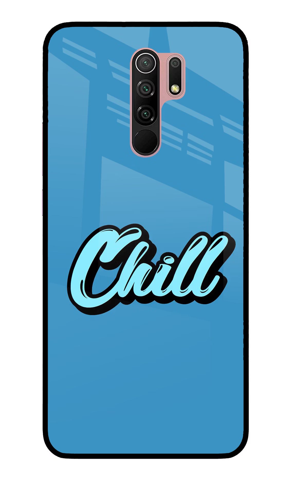 Chill Redmi 9 Prime/Poco M2/M2 reloaded Glass Case - Chill Redmi 9 Prime/Poco M2/M2 reloaded Glass Case Chill Redmi 9 Prime/Poco M2/M2 reloaded Glass Case