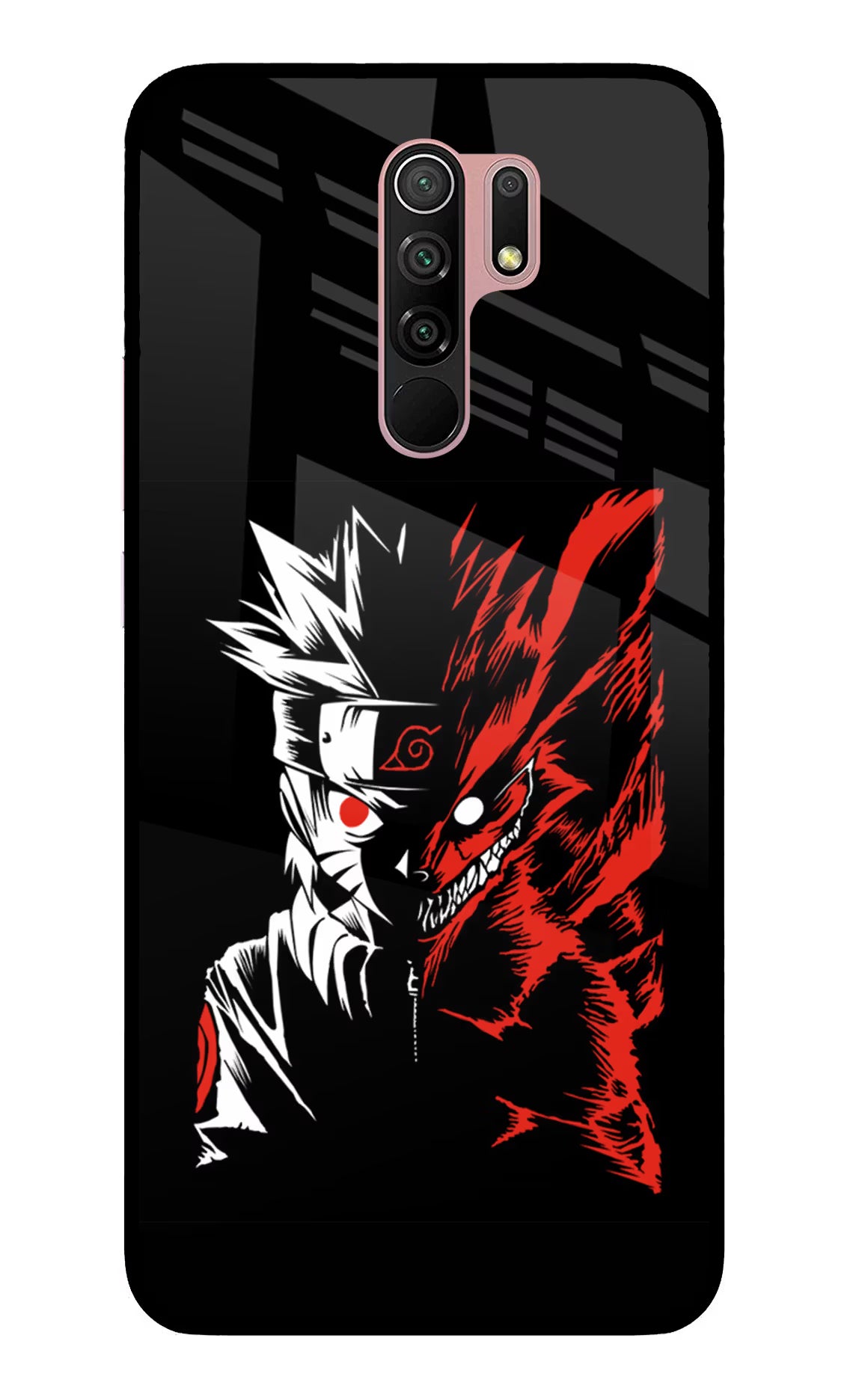 Naruto Two Face Redmi 9 Prime/Poco M2/M2 reloaded Glass Case - Naruto Two Face Redmi 9 Prime/Poco M2/M2 reloaded Glass Case Naruto Two Face Redmi 9 Prime/Poco M2/M2 reloaded Glass Case