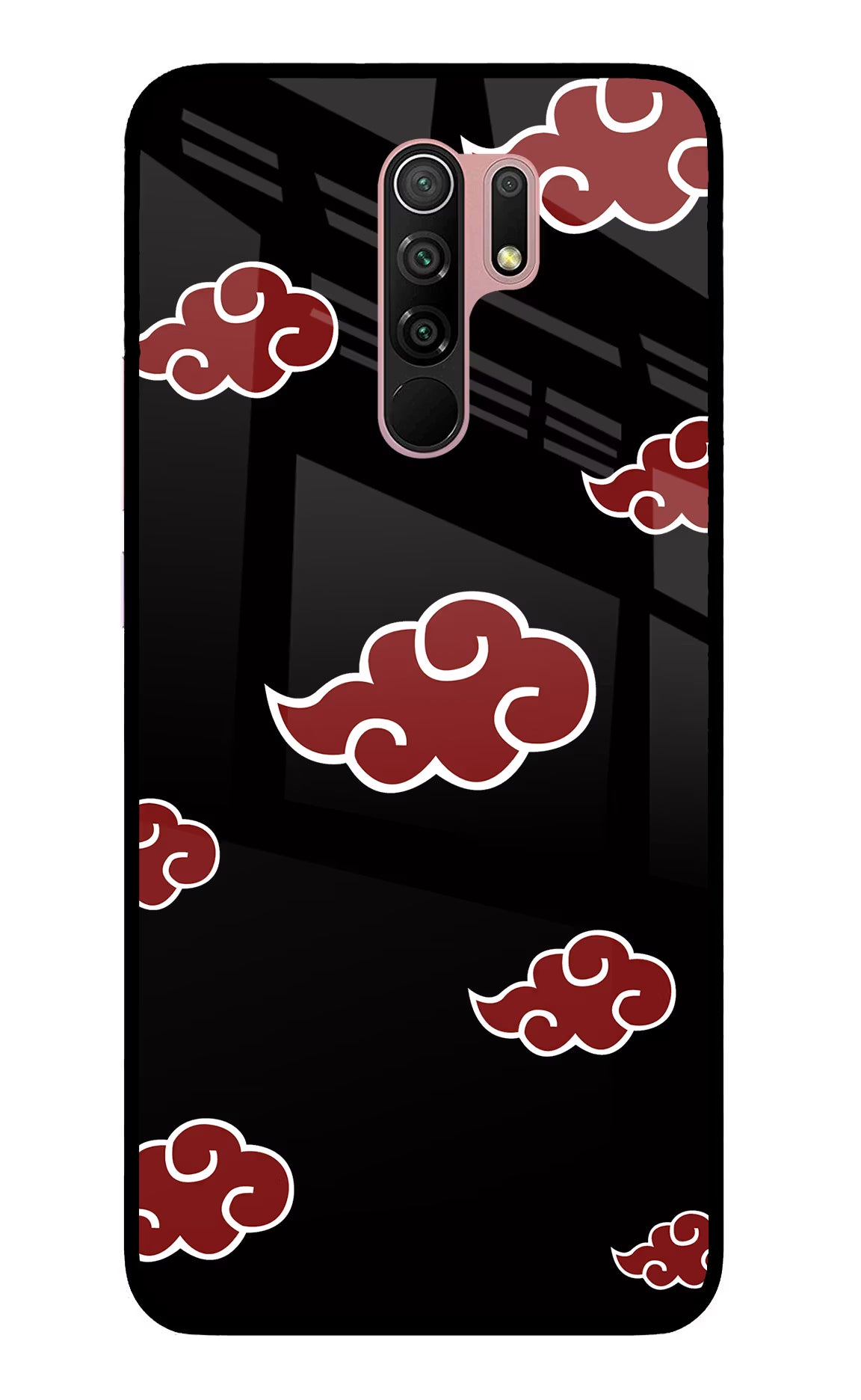 Akatsuki Redmi 9 Prime/Poco M2/M2 reloaded Glass Case - Akatsuki Redmi 9 Prime/Poco M2/M2 reloaded Glass Case Akatsuki Redmi 9 Prime/Poco M2/M2 reloaded Glass Case