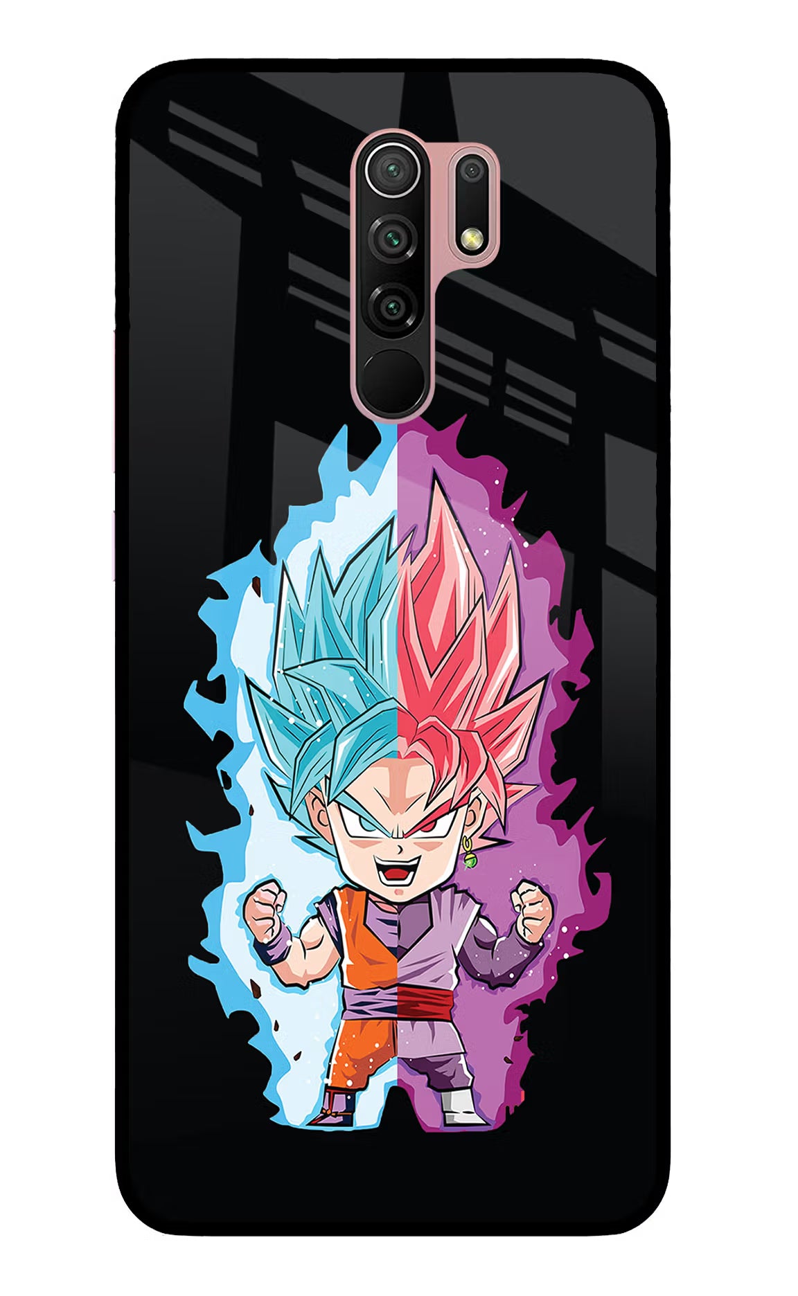 Chota Goku Redmi 9 Prime/Poco M2/M2 reloaded Glass Case - Chota Goku Redmi 9 Prime/Poco M2/M2 reloaded Glass Case Chota Goku Redmi 9 Prime/Poco M2/M2 reloaded Glass Case