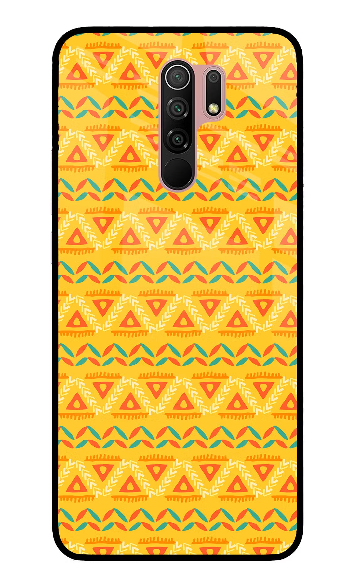 Tribal Pattern Redmi 9 Prime/Poco M2/M2 reloaded Glass Case - Tribal Pattern Redmi 9 Prime/Poco M2/M2 reloaded Glass Case Tribal Pattern Redmi 9 Prime/Poco M2/M2 reloaded Glass Case