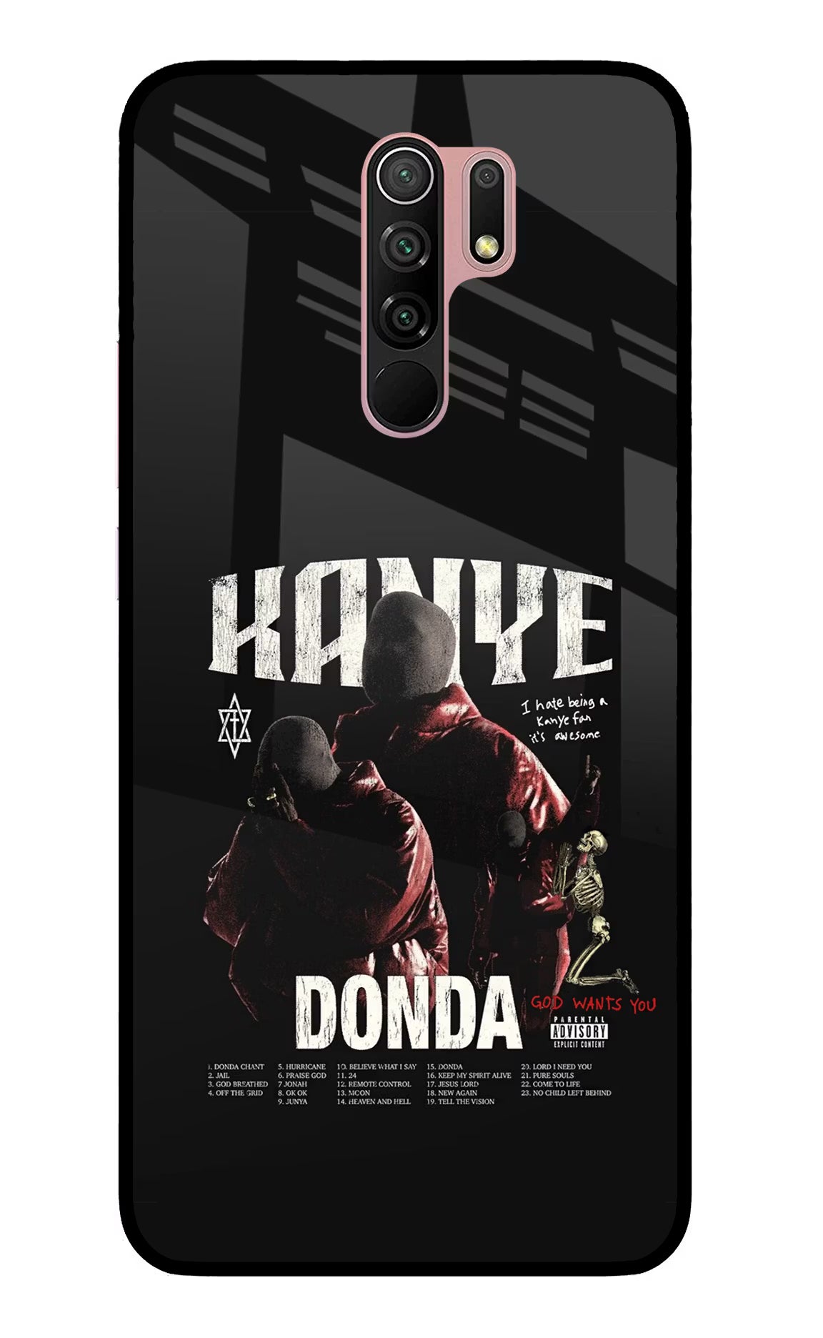 Donda Kanye West Redmi 9 Prime/Poco M2/M2 reloaded Glass Case - Donda Kanye West Redmi 9 Prime/Poco M2/M2 reloaded Glass Case Donda Kanye West Redmi 9 Prime/Poco M2/M2 reloaded Glass Case