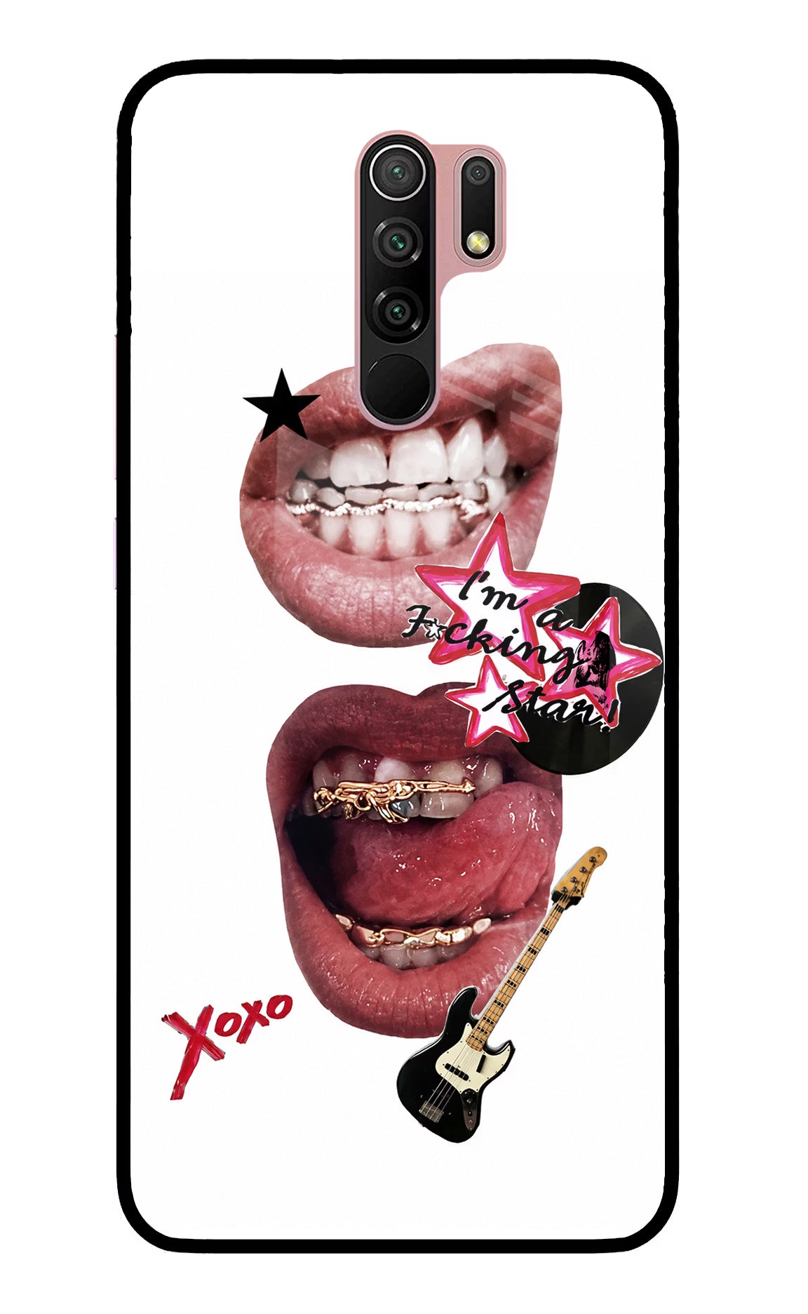 Rockstar Redmi 9 Prime/Poco M2/M2 reloaded Glass Case - Rockstar Redmi 9 Prime/Poco M2/M2 reloaded Glass Case Rockstar Redmi 9 Prime/Poco M2/M2 reloaded Glass Case