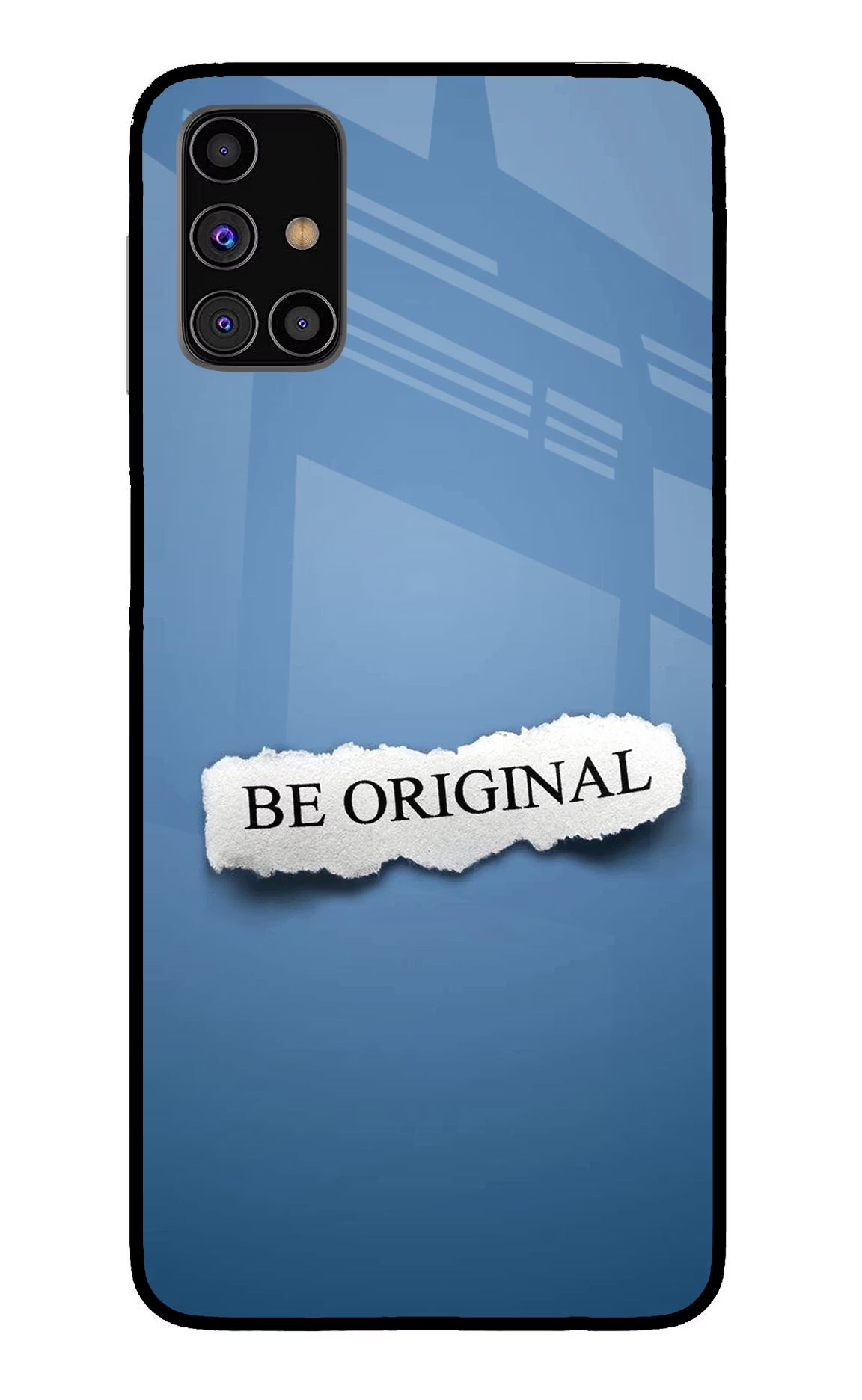 Be Original Samsung M31s Glass Case - Be Original Samsung M31s Glass Case Be Original Samsung M31s Glass Case