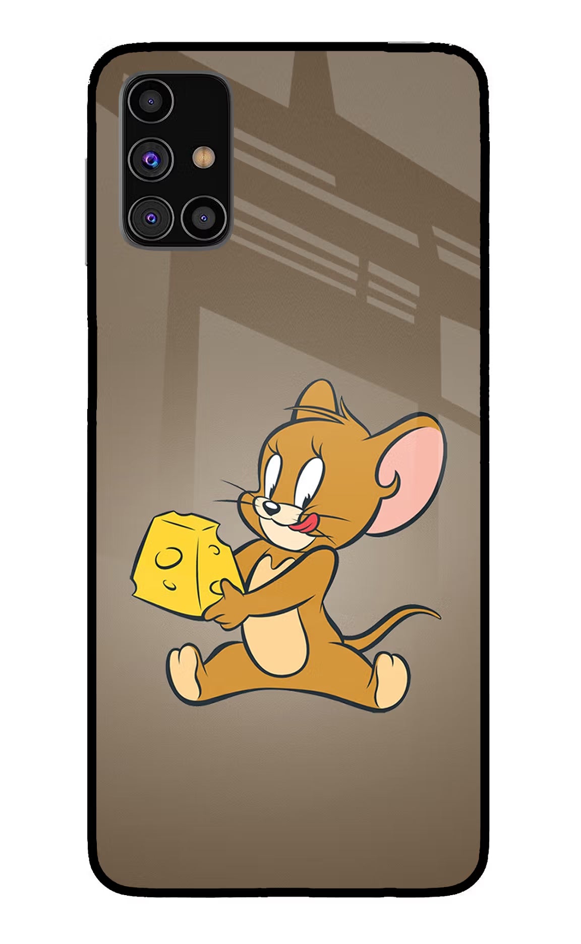 Jerry Samsung M31s Glass Case - Jerry Samsung M31s Glass Case Jerry Samsung M31s Glass Case