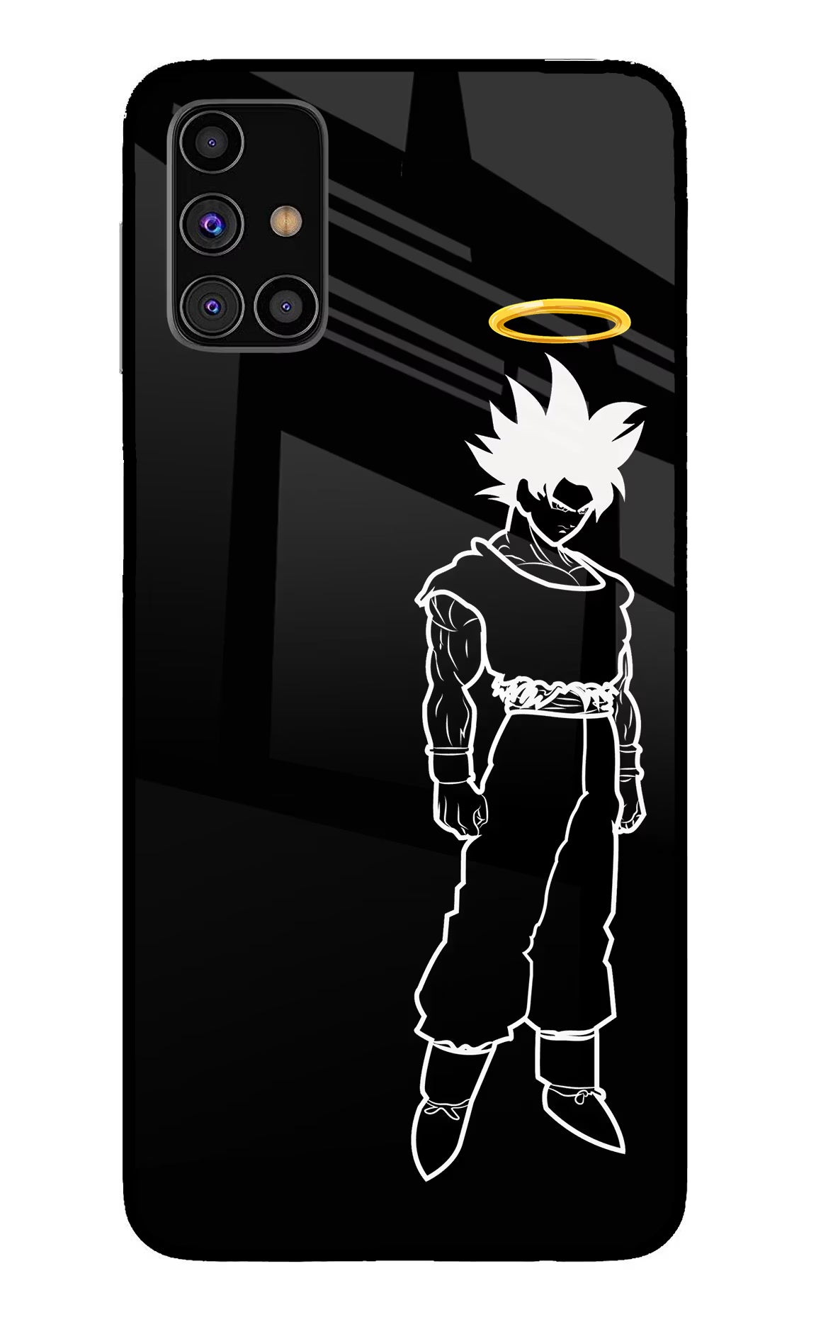 DBS Character Samsung M31s Back Cover - DBS Character Samsung M31s Glass Case Back Cover by Casekaro DBS Character Samsung M31s Glass Case Back Cover by Casekaro