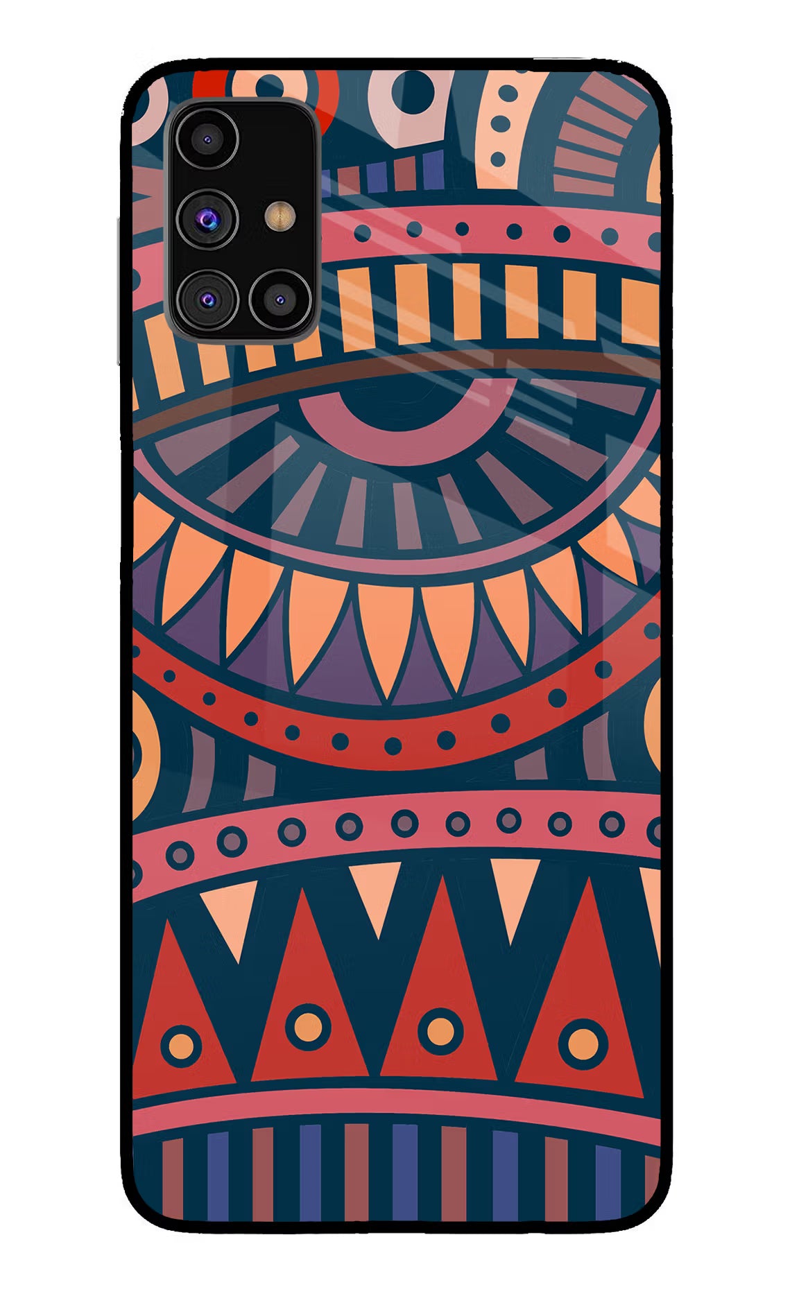 African Culture Design Samsung M31s Back Cover - African Culture Design Samsung M31s Glass Case Back Cover by Casekaro African Culture Design Samsung M31s Glass Case Back Cover by Casekaro