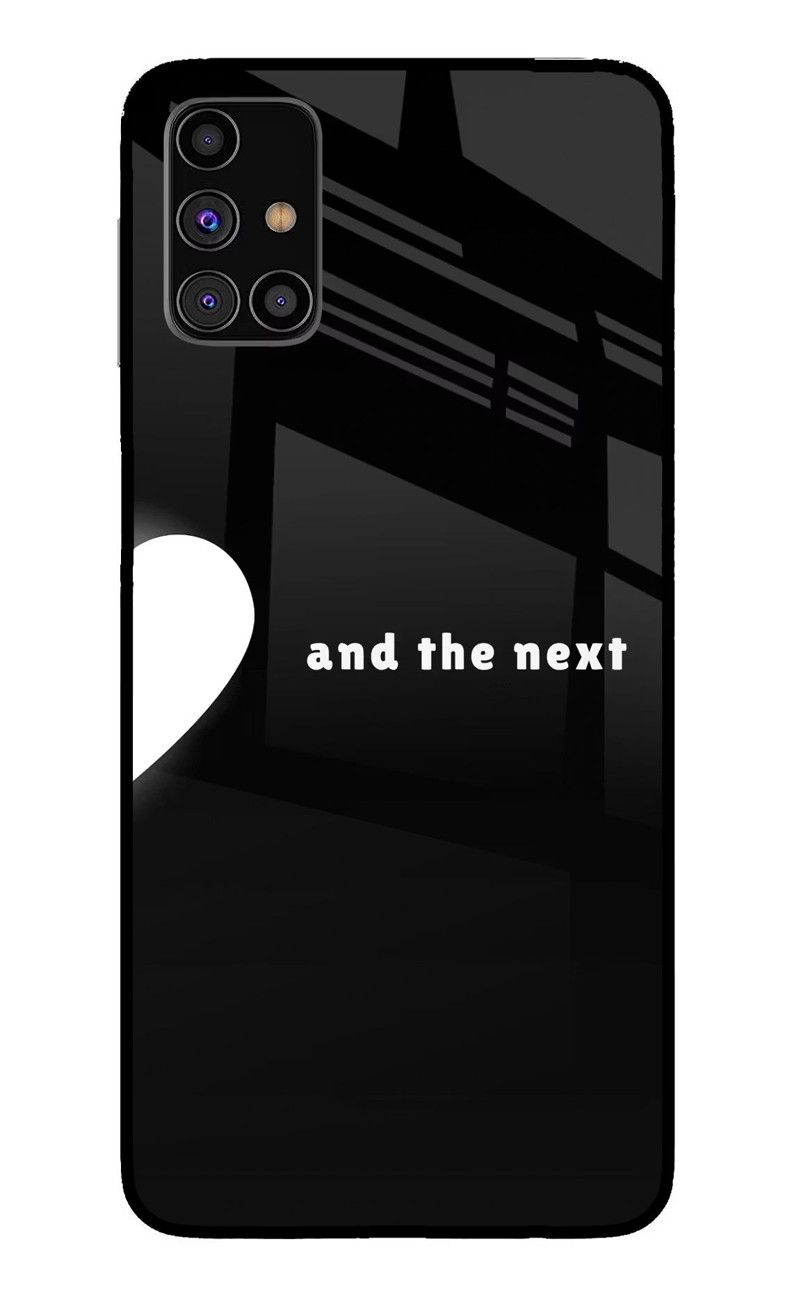 Next World Samsung M31s Glass Case - Next World Samsung M31s Glass Case Next World Samsung M31s Glass Case