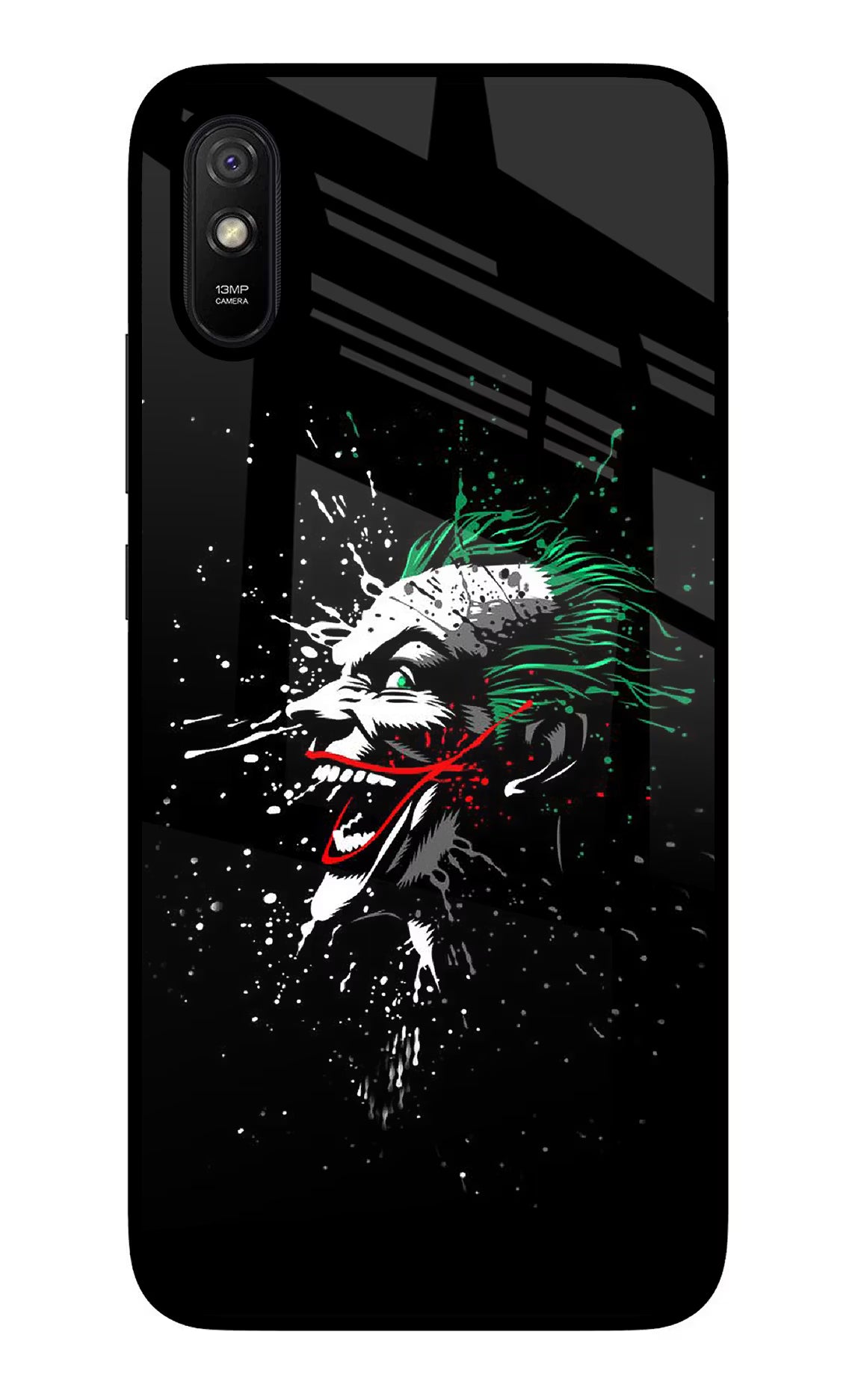 Joker Redmi 9A/9i Glass Case - Joker Redmi 9A/9i Glass Case Joker Redmi 9A/9i Glass Case