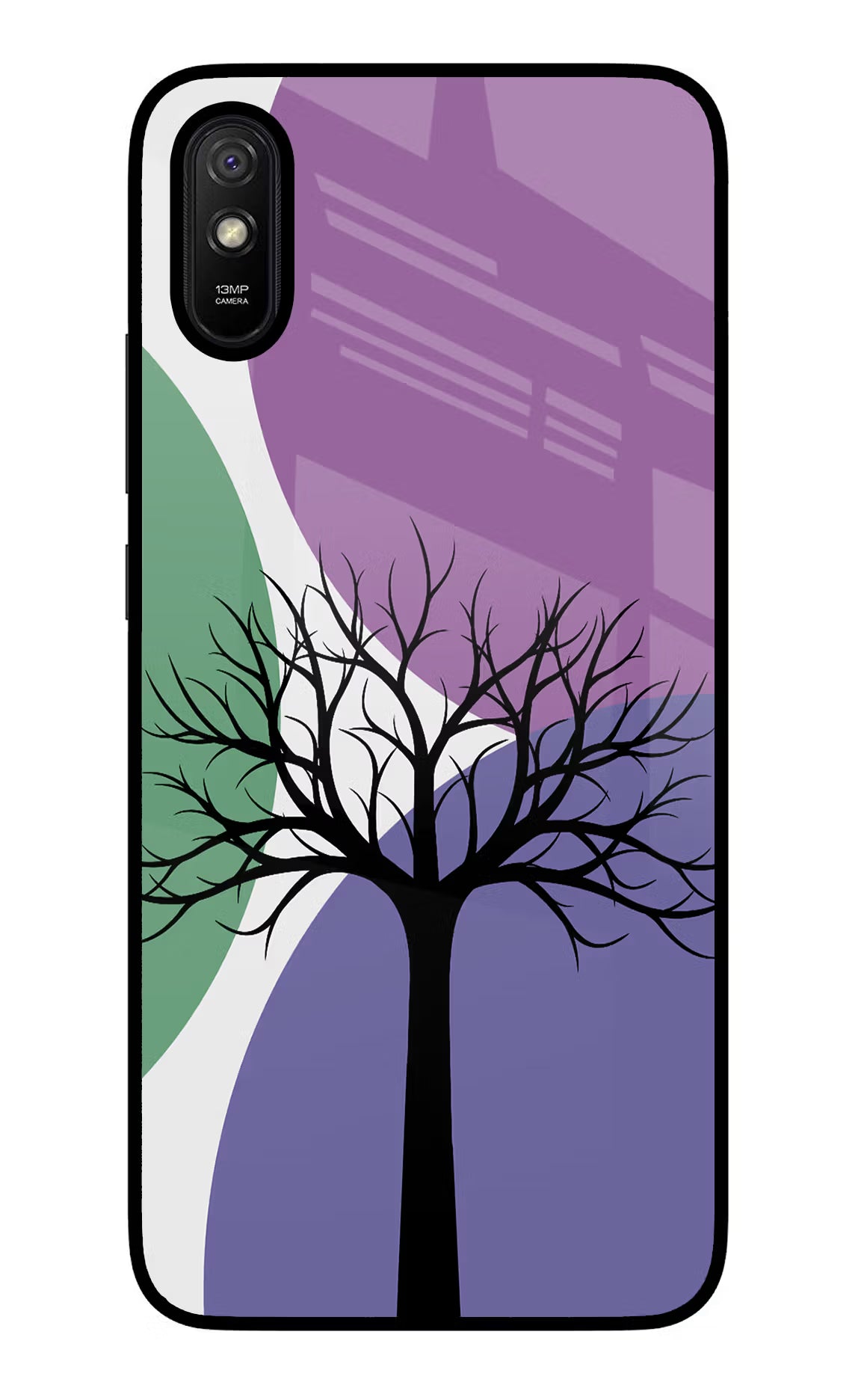 Tree Art Redmi 9A/9i Glass Case - Tree Art Redmi 9A/9i Glass Case Tree Art Redmi 9A/9i Glass Case