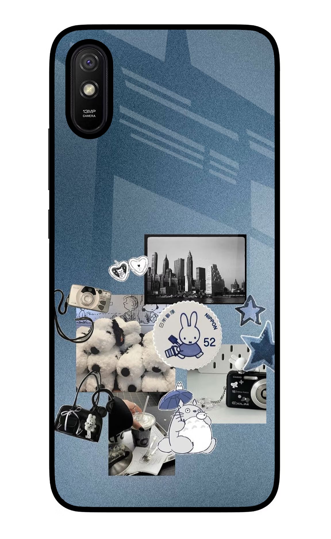 Miffy Redmi 9A/9i Glass Case - Miffy Redmi 9A/9i Glass Case Miffy Redmi 9A/9i Glass Case