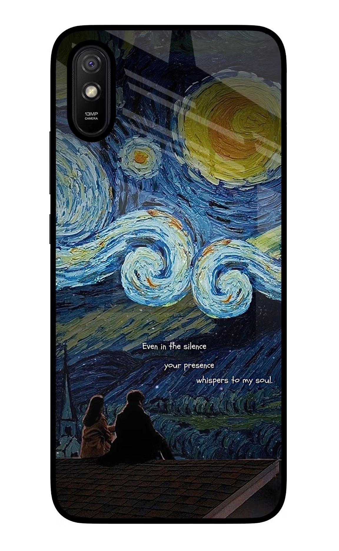 Softcore Redmi 9A/9i Glass Case - Softcore Redmi 9A/9i Glass Case Softcore Redmi 9A/9i Glass Case