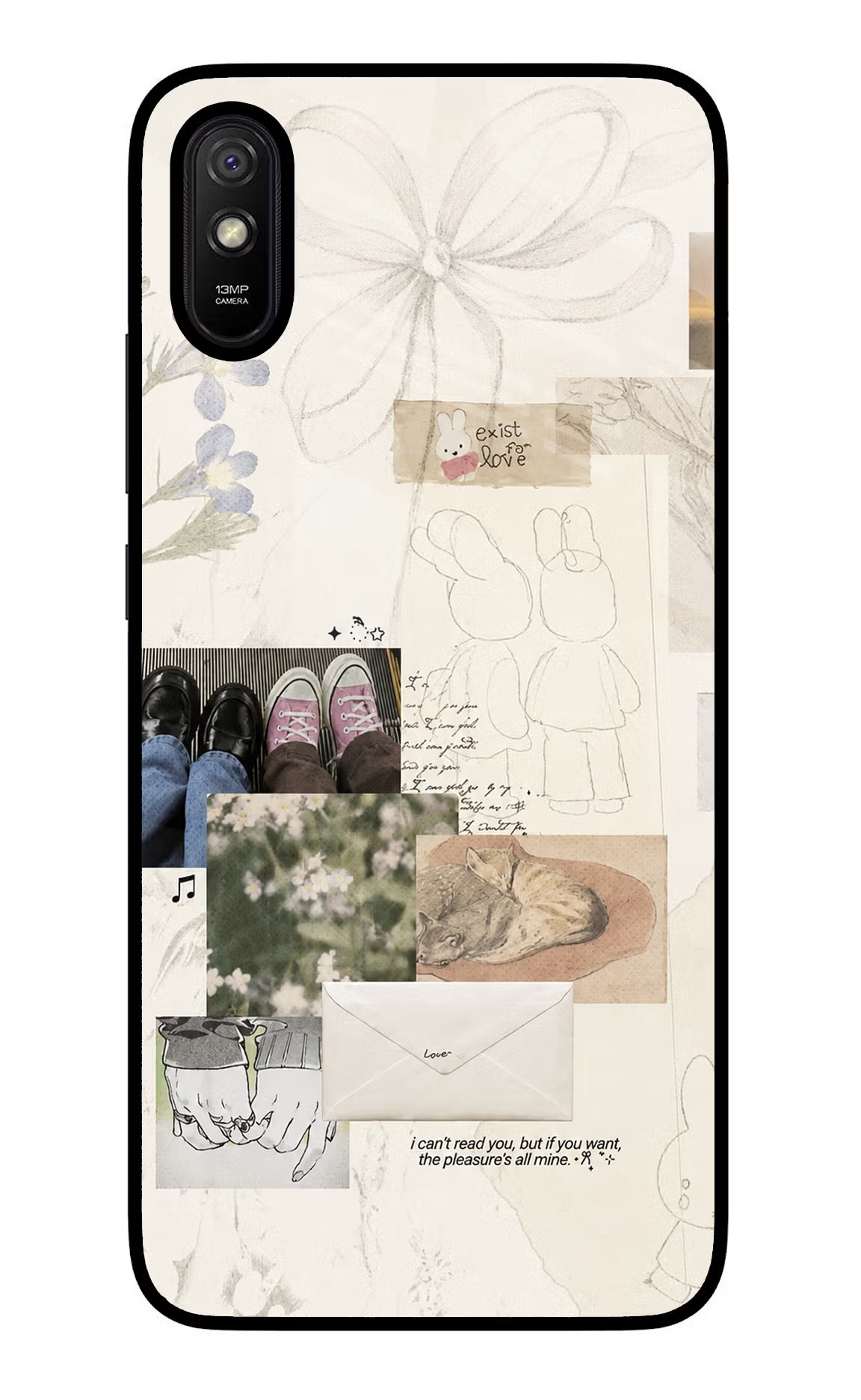 Soft Aesthetic Redmi 9A/9i Glass Case - Soft Aesthetic Redmi 9A/9i Glass Case Soft Aesthetic Redmi 9A/9i Glass Case