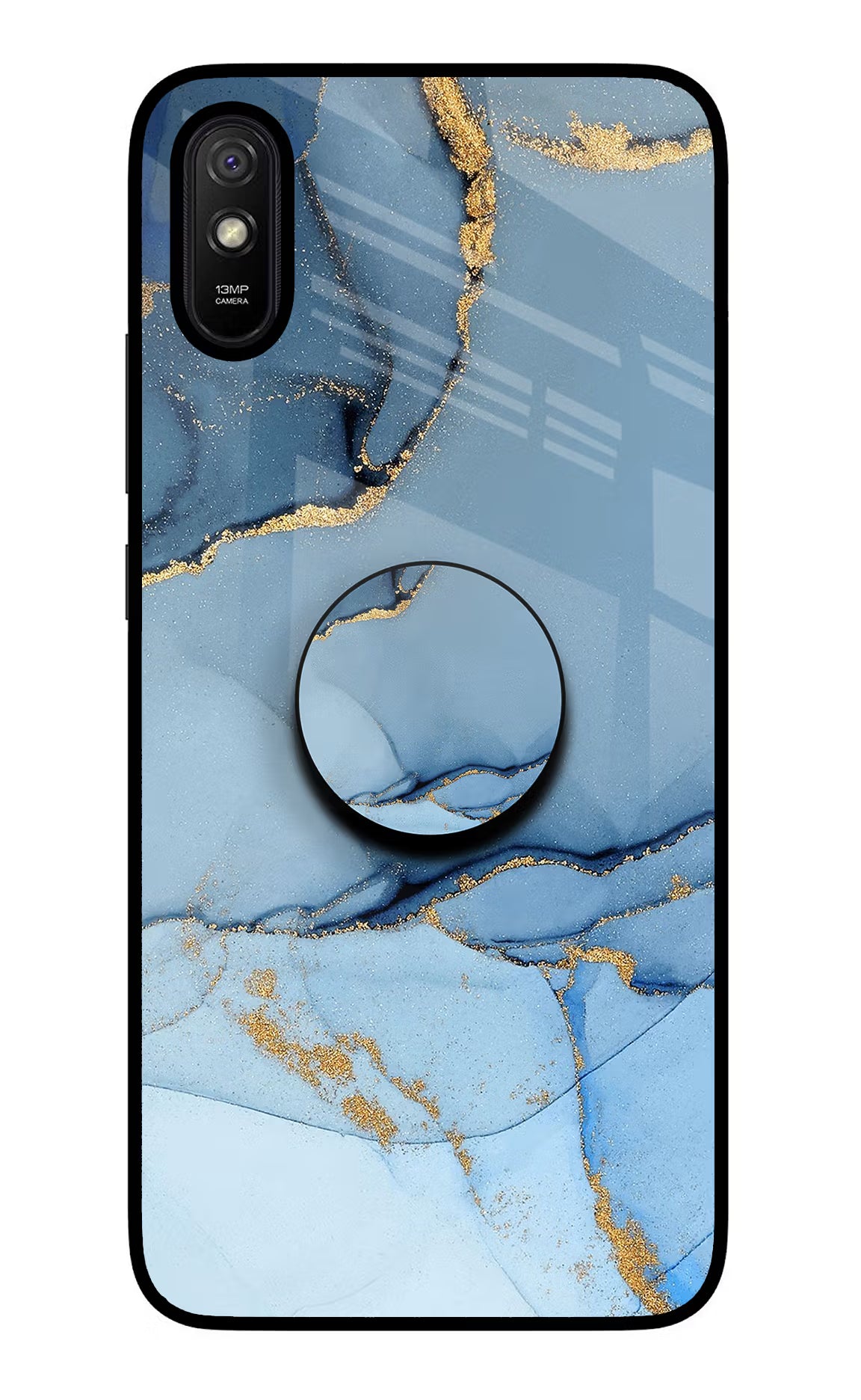 Blue Marble Redmi 9A/9i Glass Case - Blue Marble Redmi 9A/9i Glass Case Blue Marble Redmi 9A/9i Glass Case