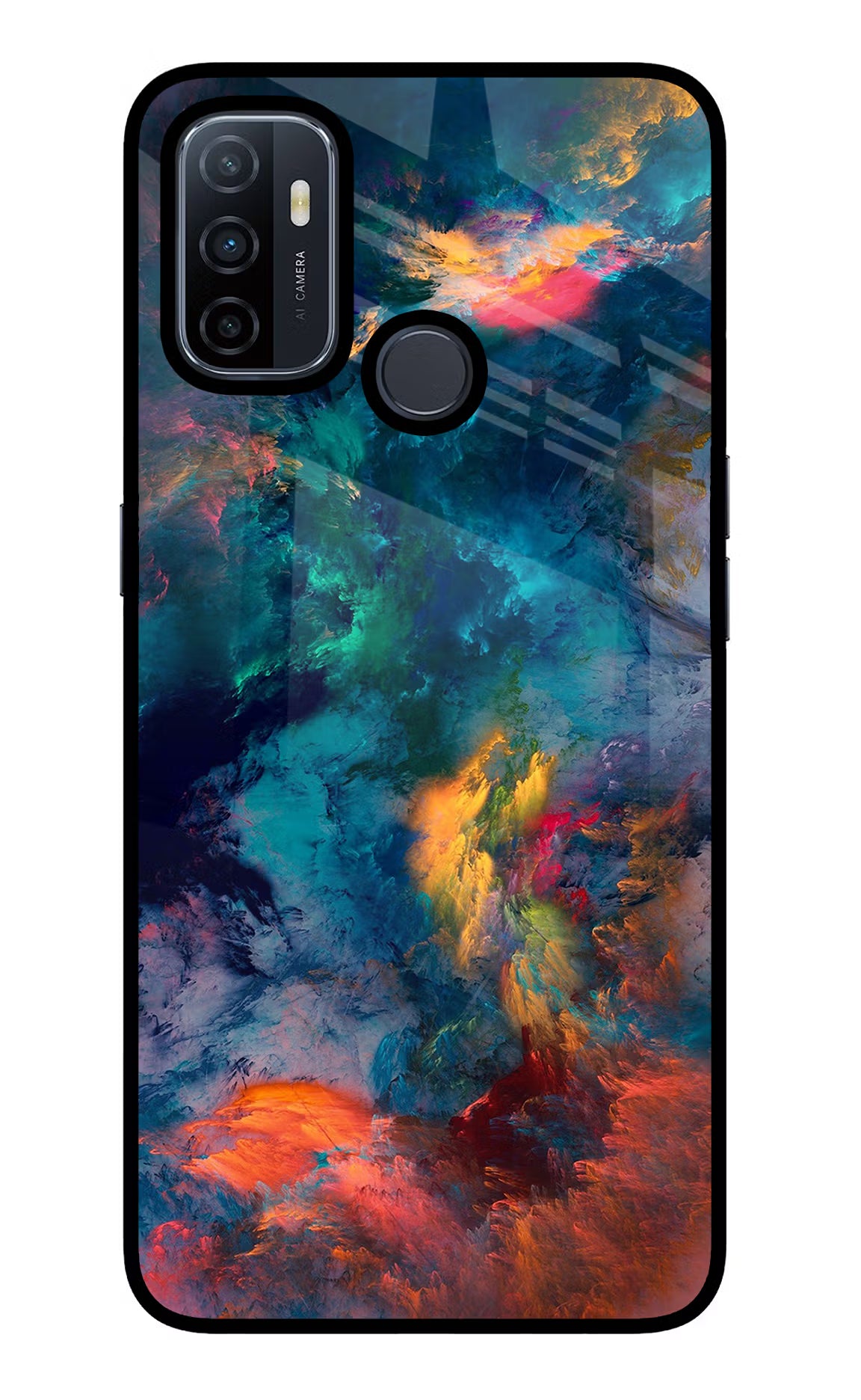 Artwork Paint Oppo A53 2020 Glass Case - Artwork Paint Oppo A53 2020 Glass Case Artwork Paint Oppo A53 2020 Glass Case