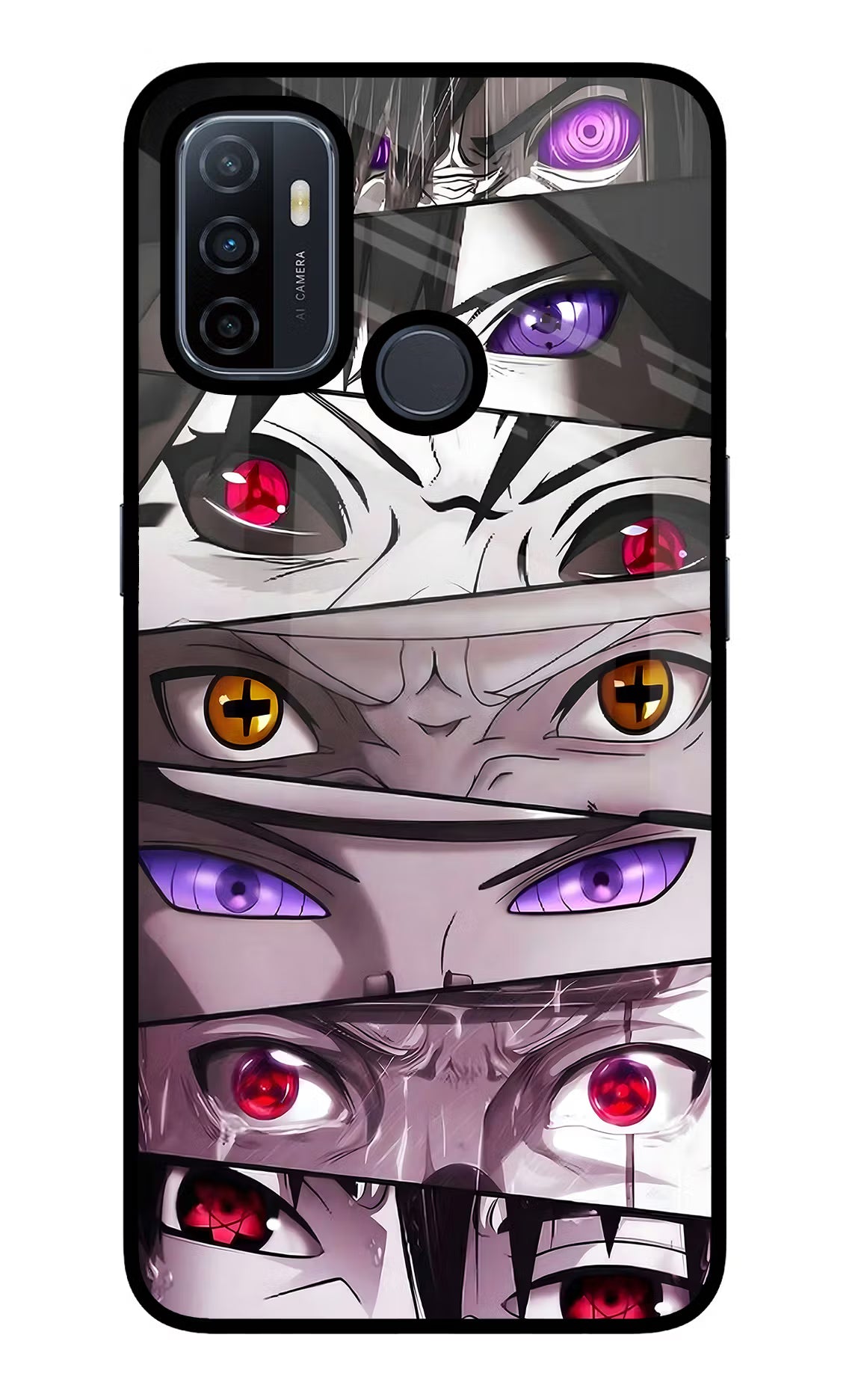 Naruto Anime Oppo A53 2020 Glass Case - Naruto Anime Oppo A53 2020 Glass Case Naruto Anime Oppo A53 2020 Glass Case