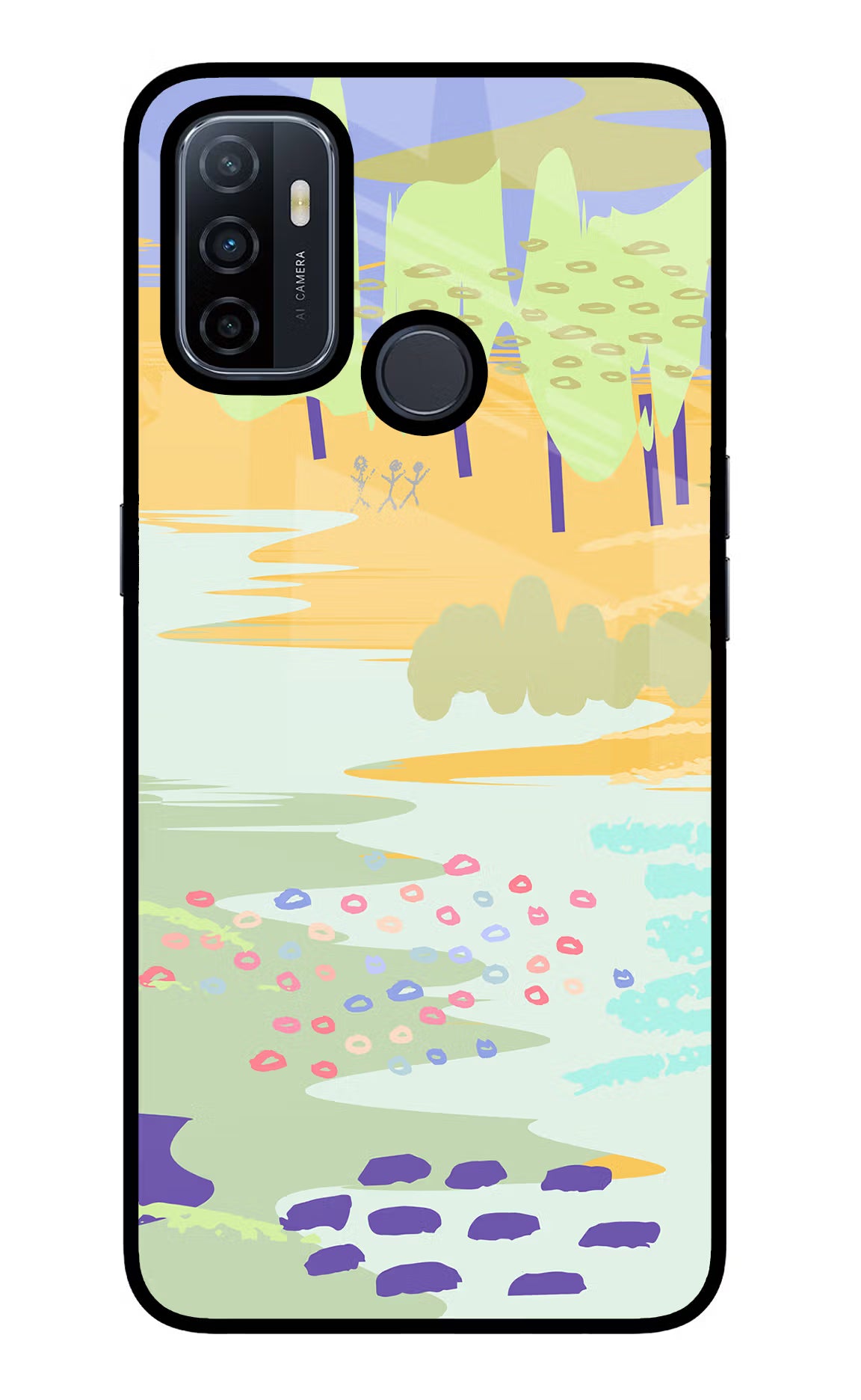 Scenery Oppo A53 2020 Glass Case - Scenery Oppo A53 2020 Glass Case Scenery Oppo A53 2020 Glass Case