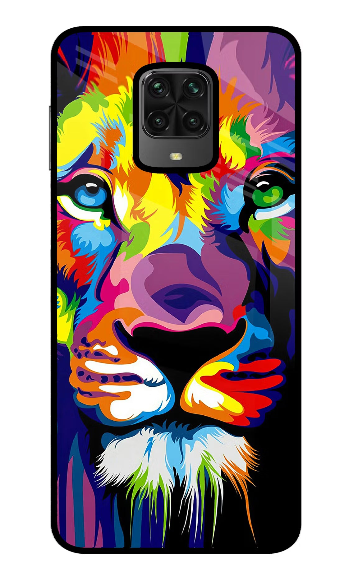 Lion Poco M2 Pro Glass Case - Lion Poco M2 Pro Glass Case Lion Poco M2 Pro Glass Case