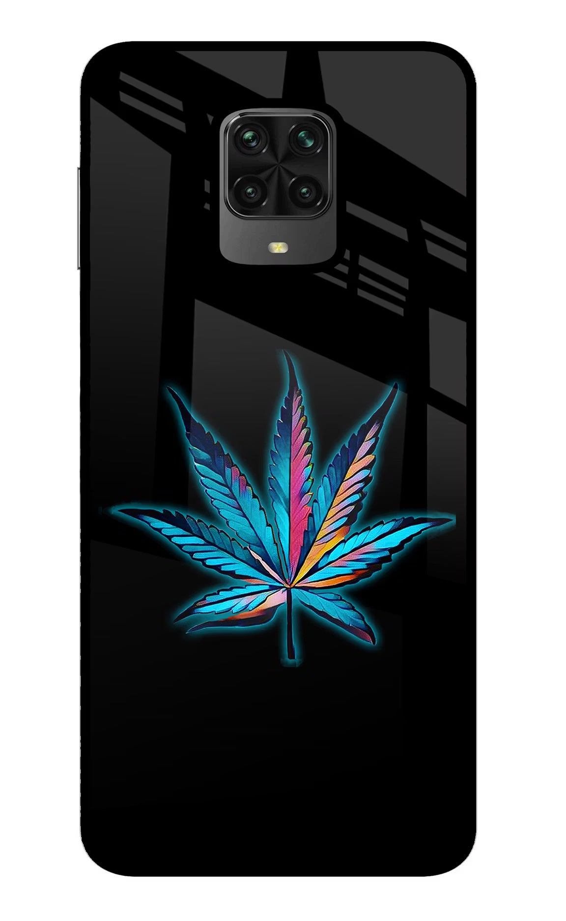 Weed Poco M2 Pro Glass Case - Weed Poco M2 Pro Glass Case Weed Poco M2 Pro Glass Case