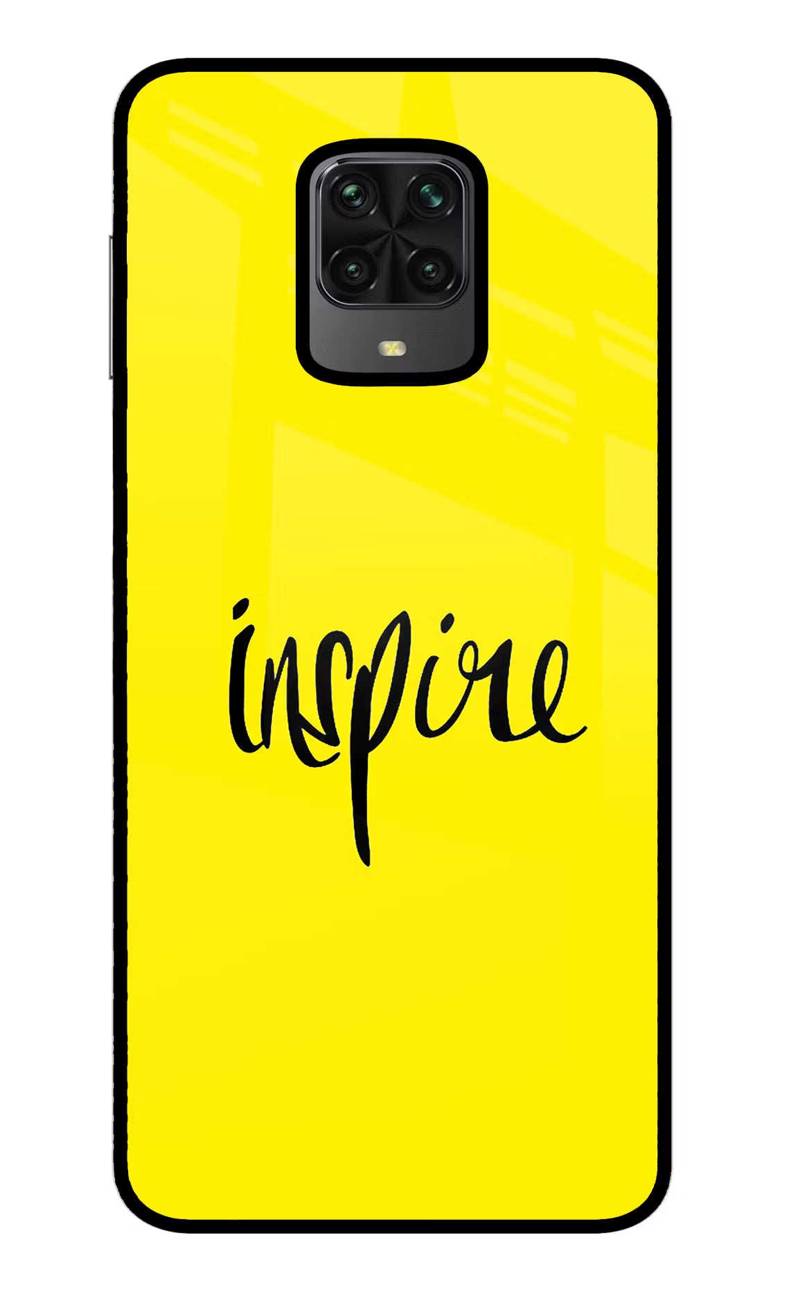 Inspire Poco M2 Pro Glass Case - Inspire Poco M2 Pro Glass Case Inspire Poco M2 Pro Glass Case