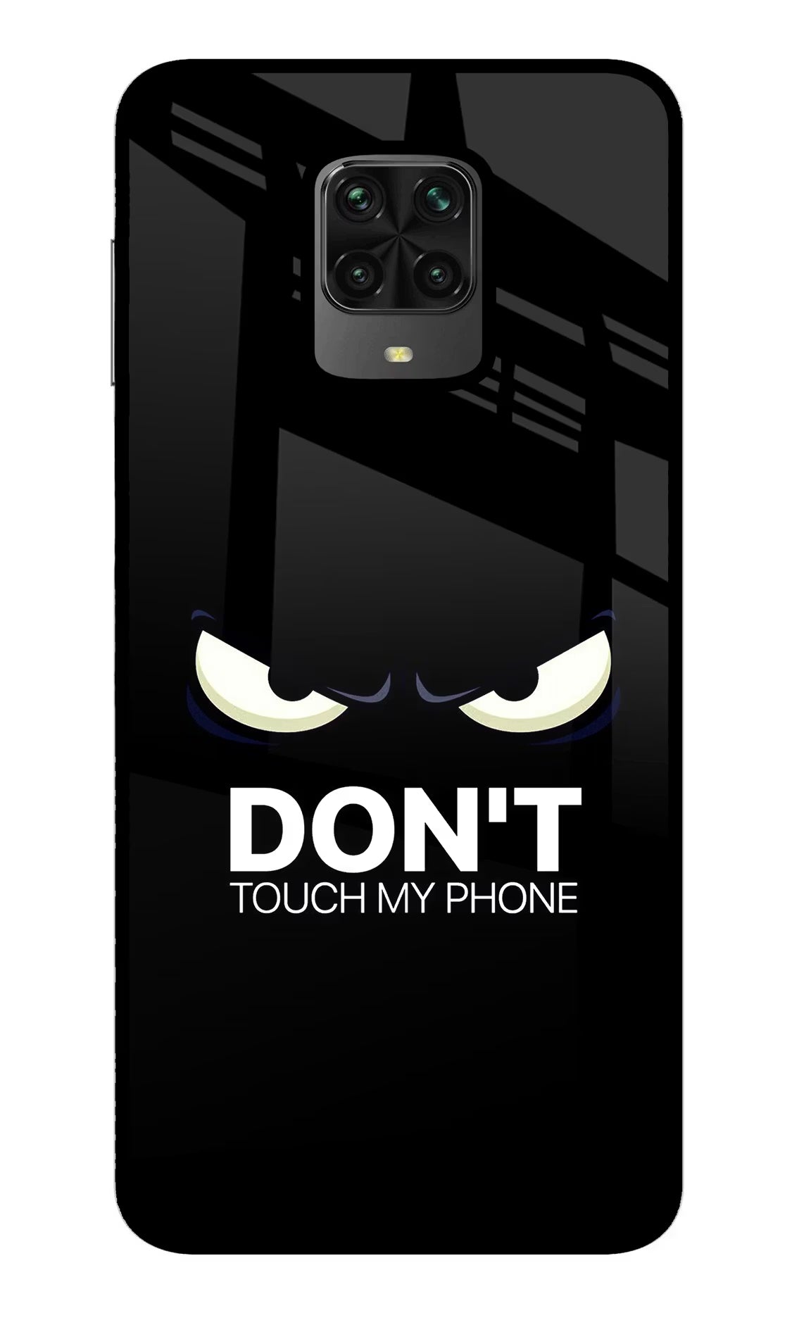 Don'T Touch My Phone Poco M2 Pro Glass Case - Don'T Touch My Phone Poco M2 Pro Glass Case Don'T Touch My Phone Poco M2 Pro Glass Case