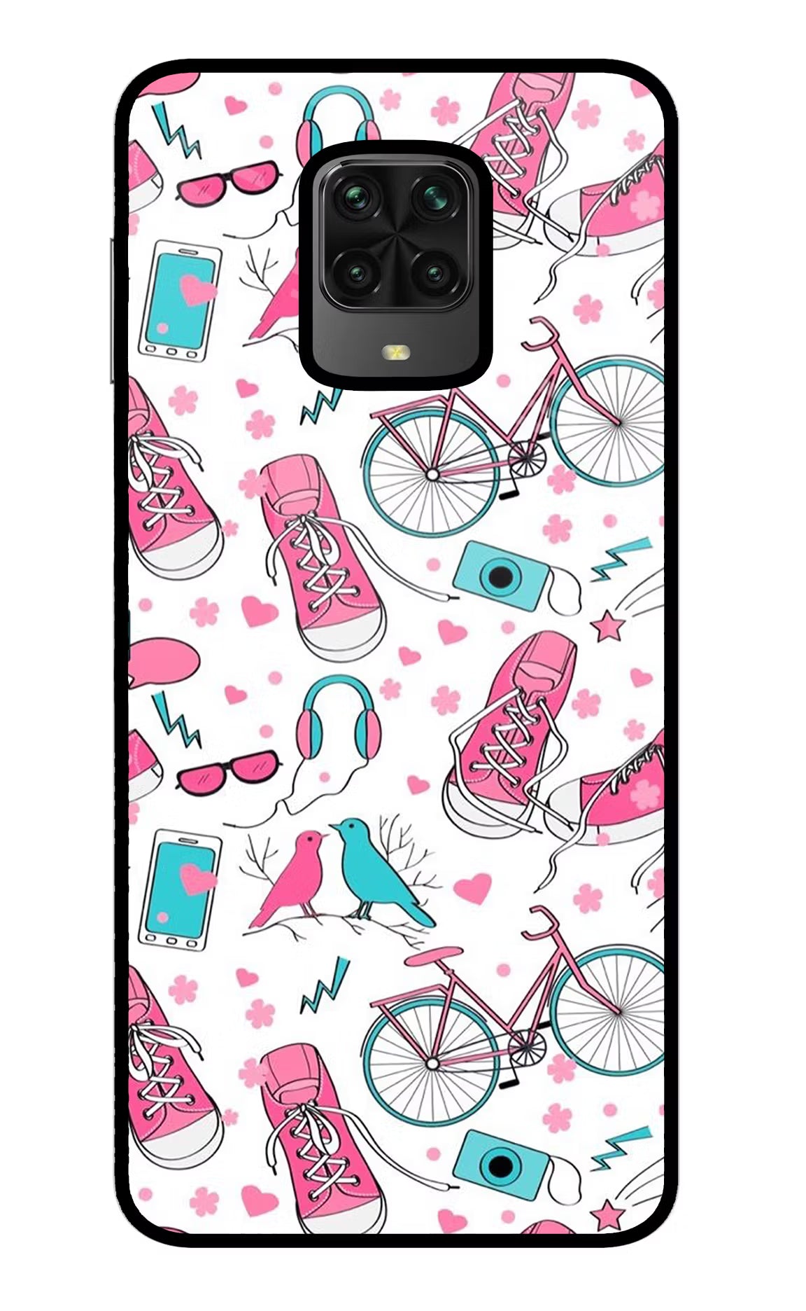 Artwork Poco M2 Pro Glass Case - Artwork Poco M2 Pro Glass Case Artwork Poco M2 Pro Glass Case