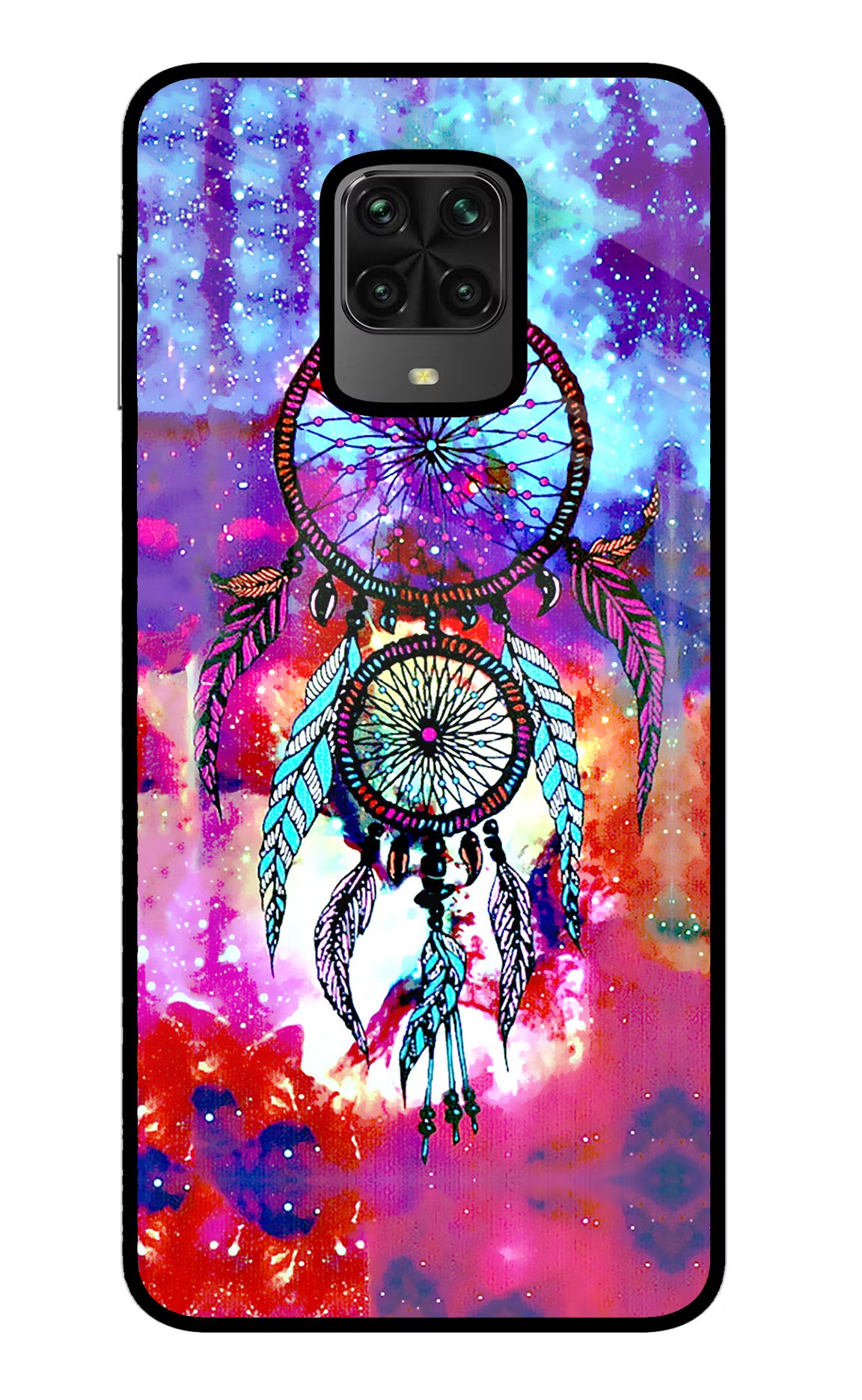 Dream Catcher Abstract Poco M2 Pro Glass Case - Dream Catcher Abstract Poco M2 Pro Glass Case Dream Catcher Abstract Poco M2 Pro Glass Case