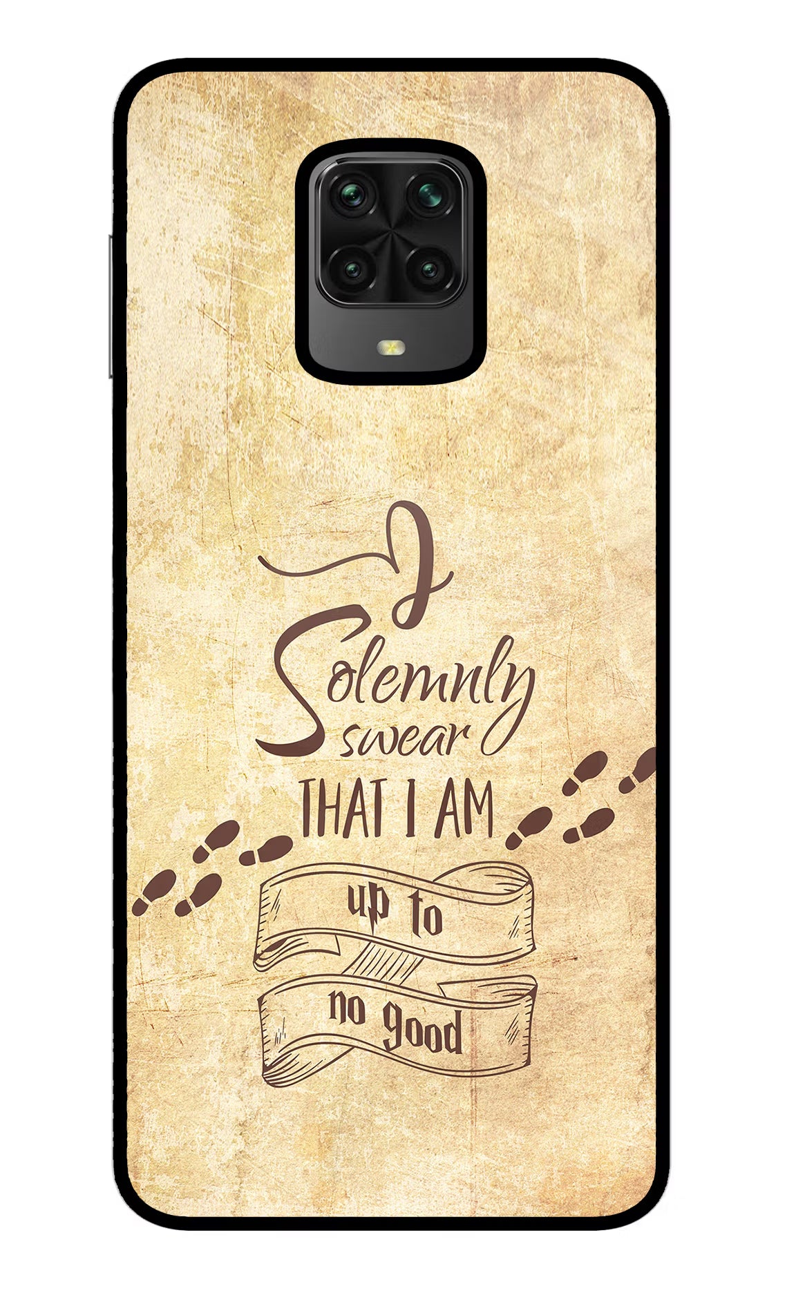 I Solemnly swear that i up to no good Poco M2 Pro Glass Case - I Solemnly swear that i up to no good Poco M2 Pro Glass Case I Solemnly swear that i up to no good Poco M2 Pro Glass Case