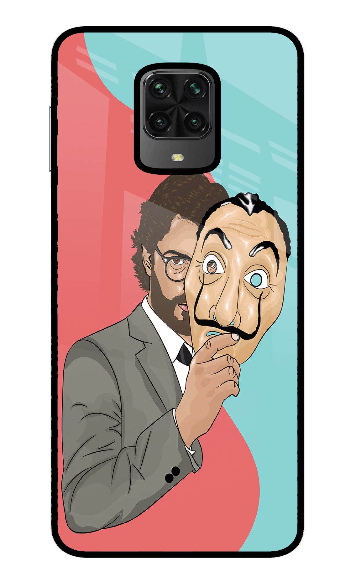 Professor Poco M2 Pro Glass Case - Professor Poco M2 Pro Glass Case Professor Poco M2 Pro Glass Case